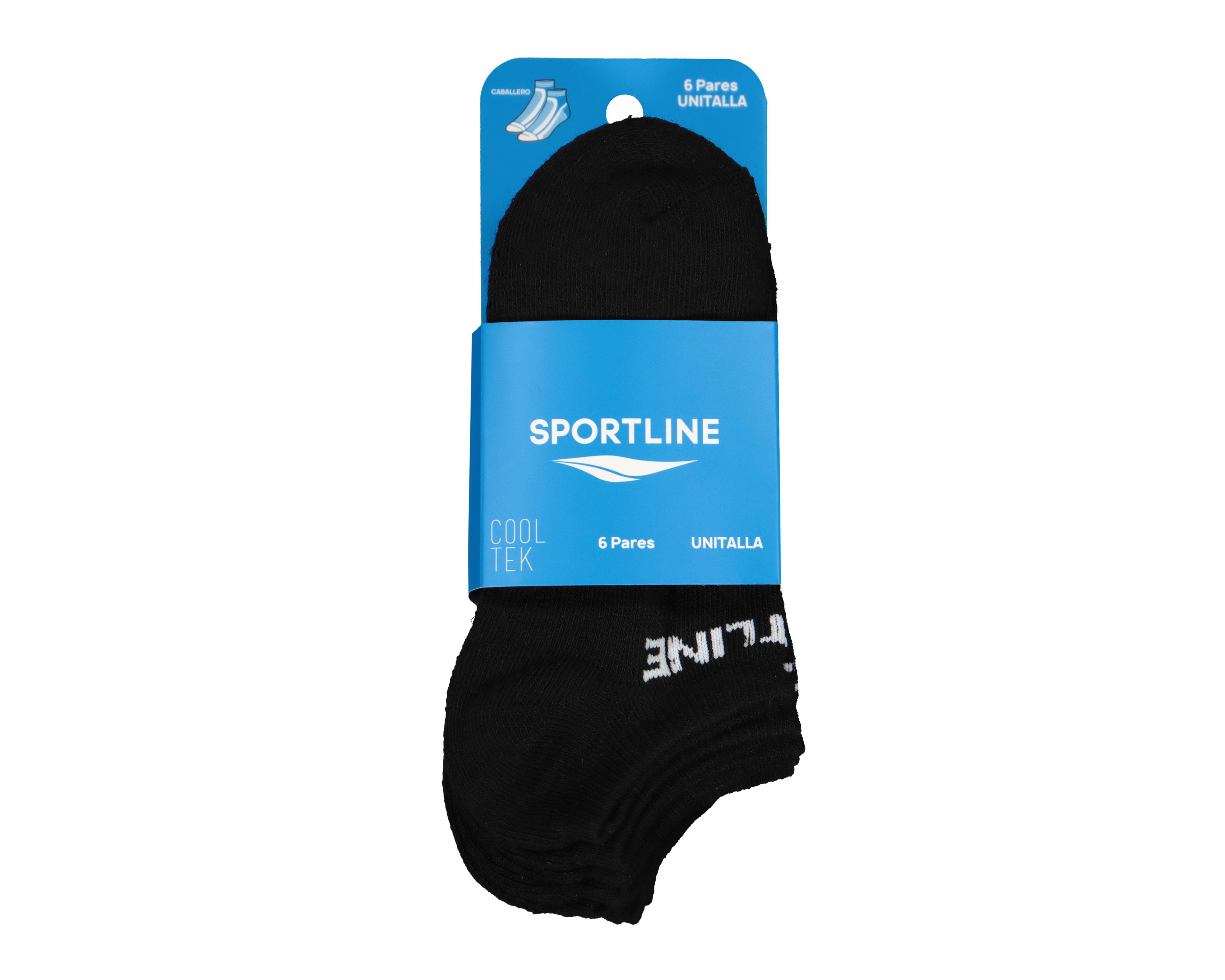 Foto 4 pulgar | Calcetas Tines Sportline para Hombre 6 Pares