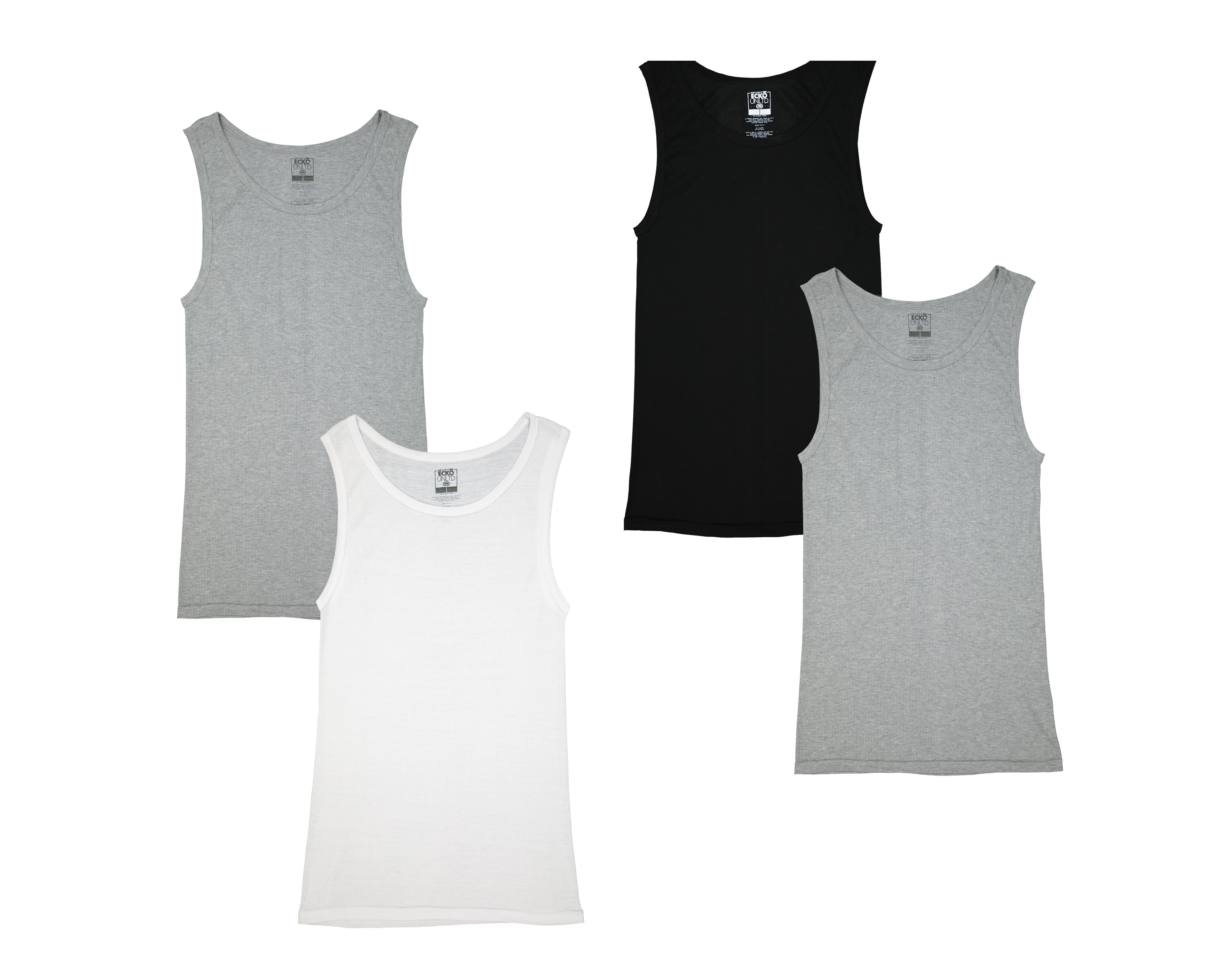 Foto 1 | Camiseta Interior Eckó Unltd. 4 Piezas