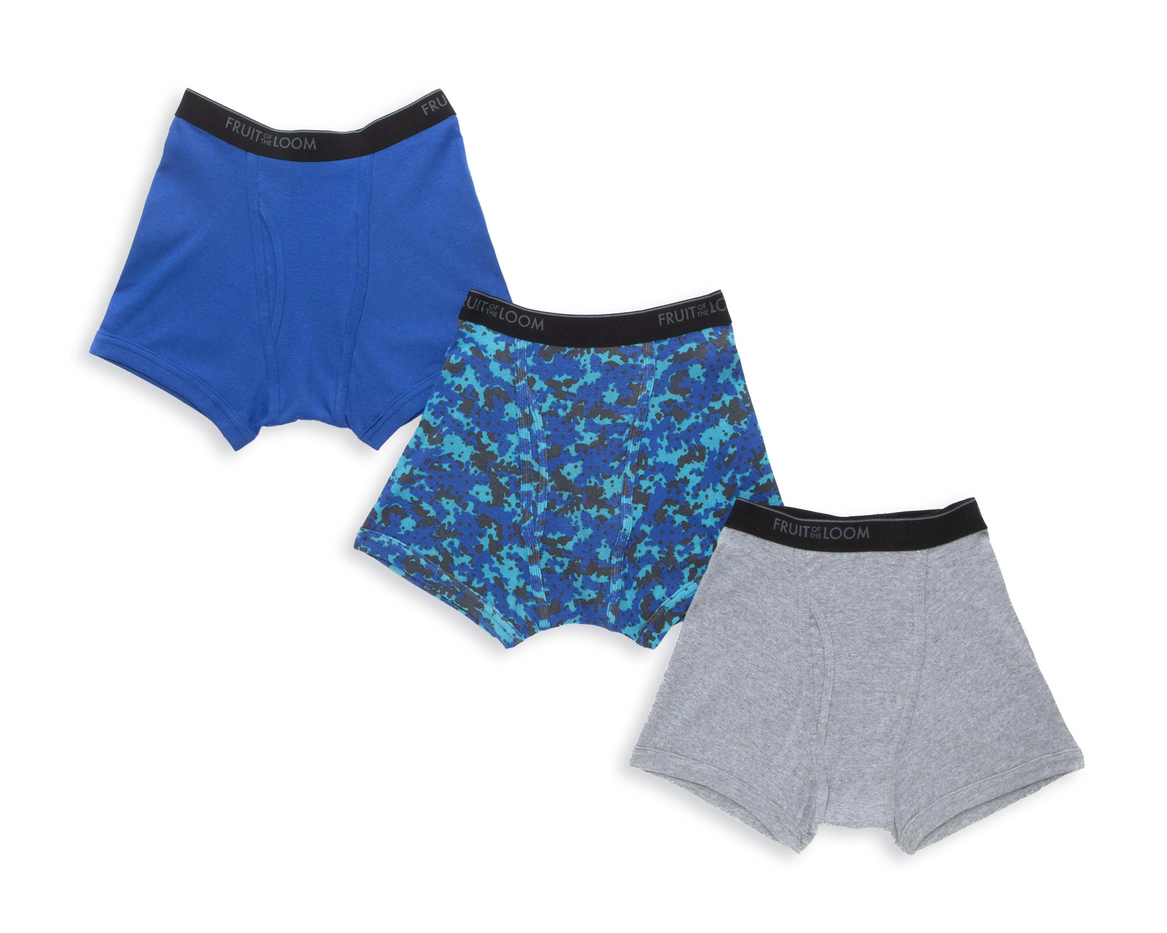 Bóxer Corto Fruit of the Loom 3 Piezas $199