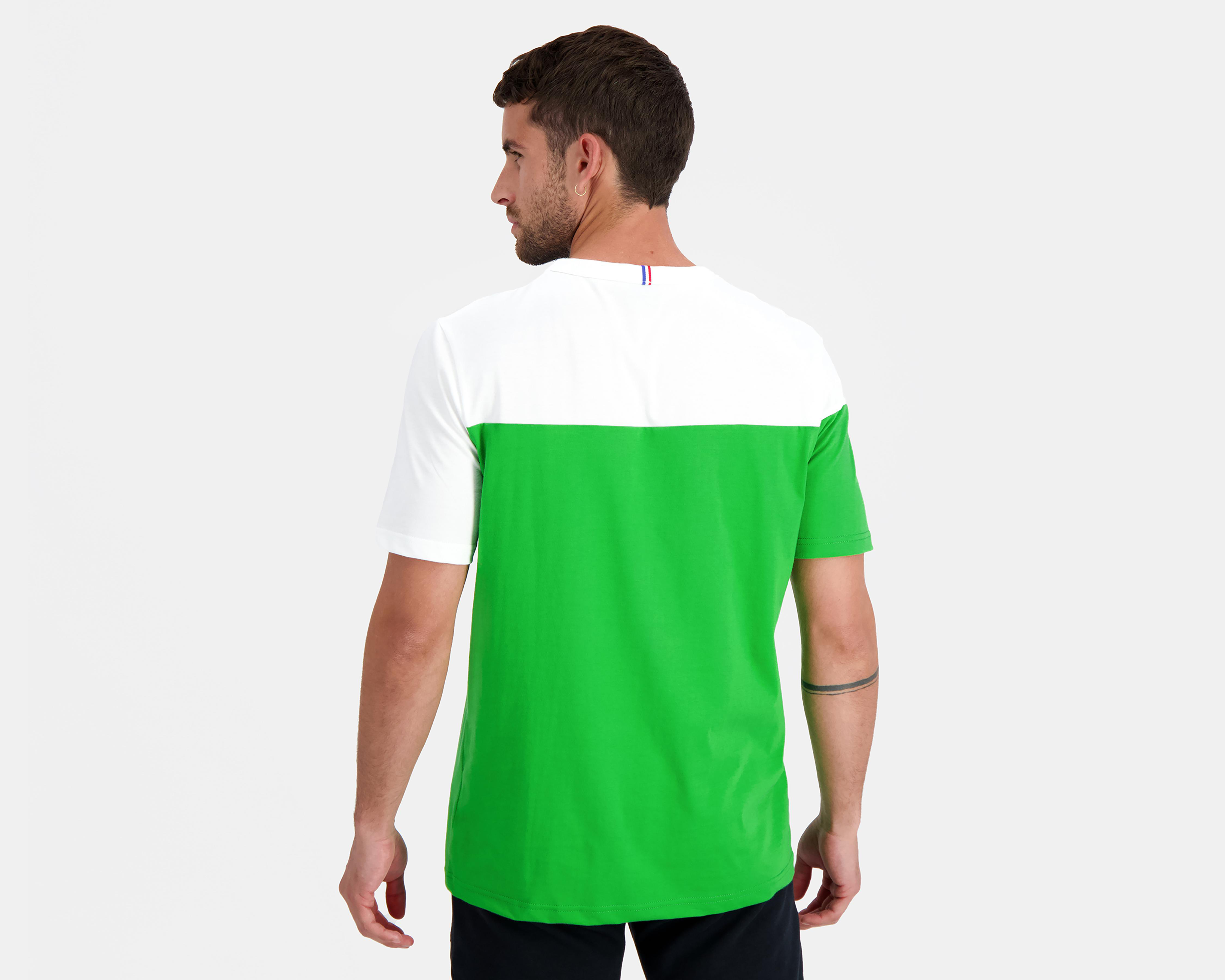 Foto 4 pulgar | Playera Le Coq Sportif Cuello Redondo