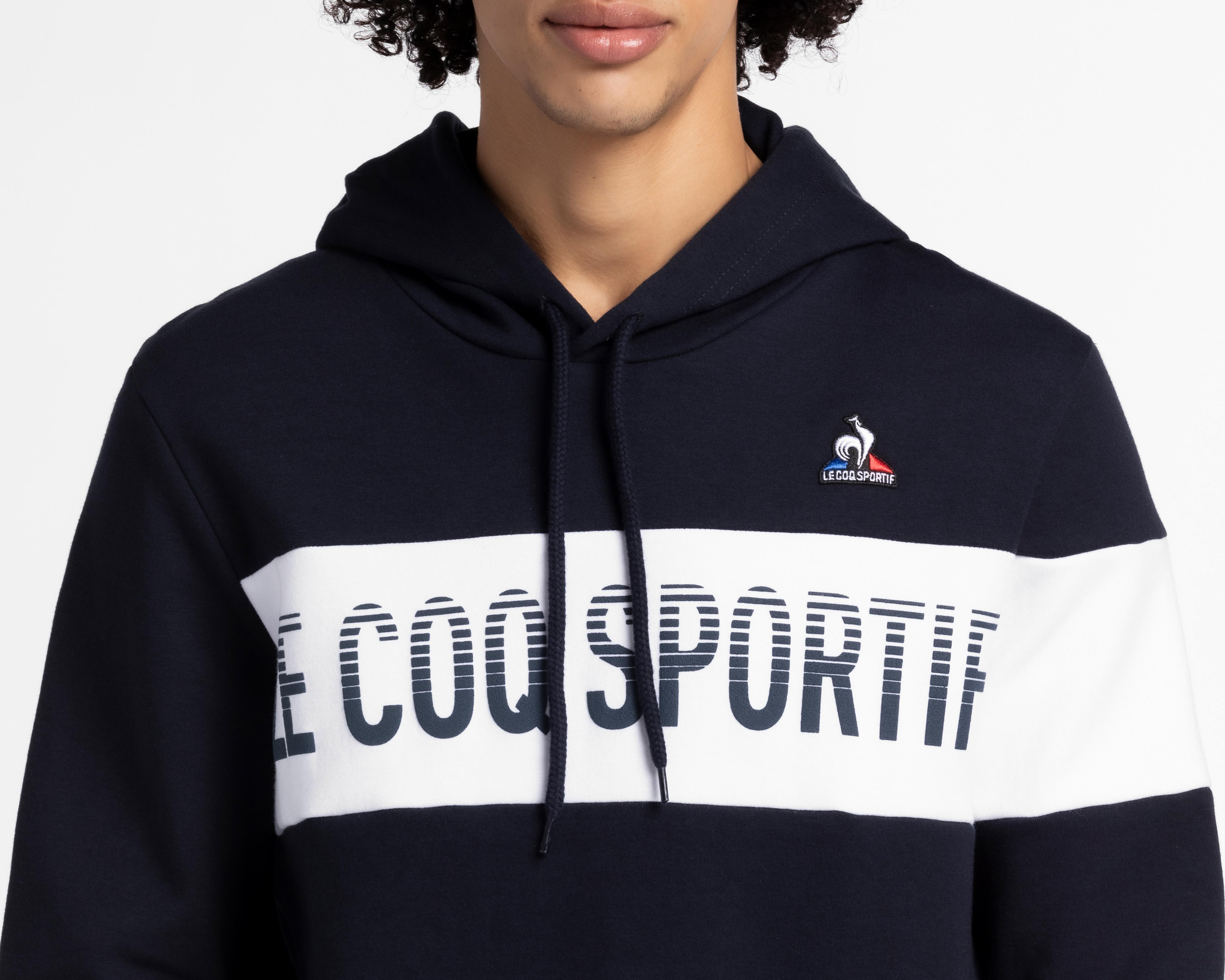 Foto 4 pulgar | Sudadera Le Coq Sportif con Capucha