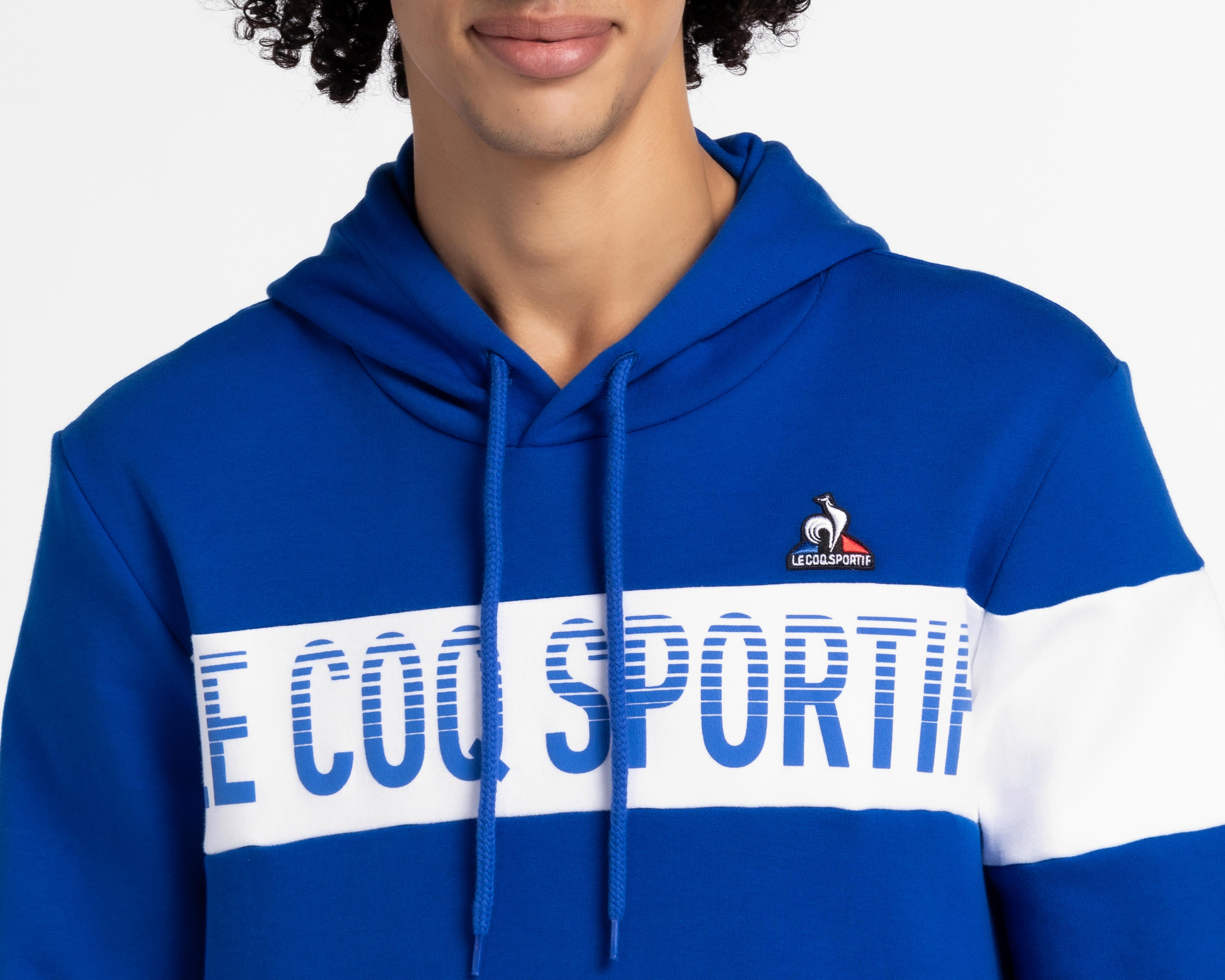 Foto 4 pulgar | Sudadera Le Coq Sportif con Capucha