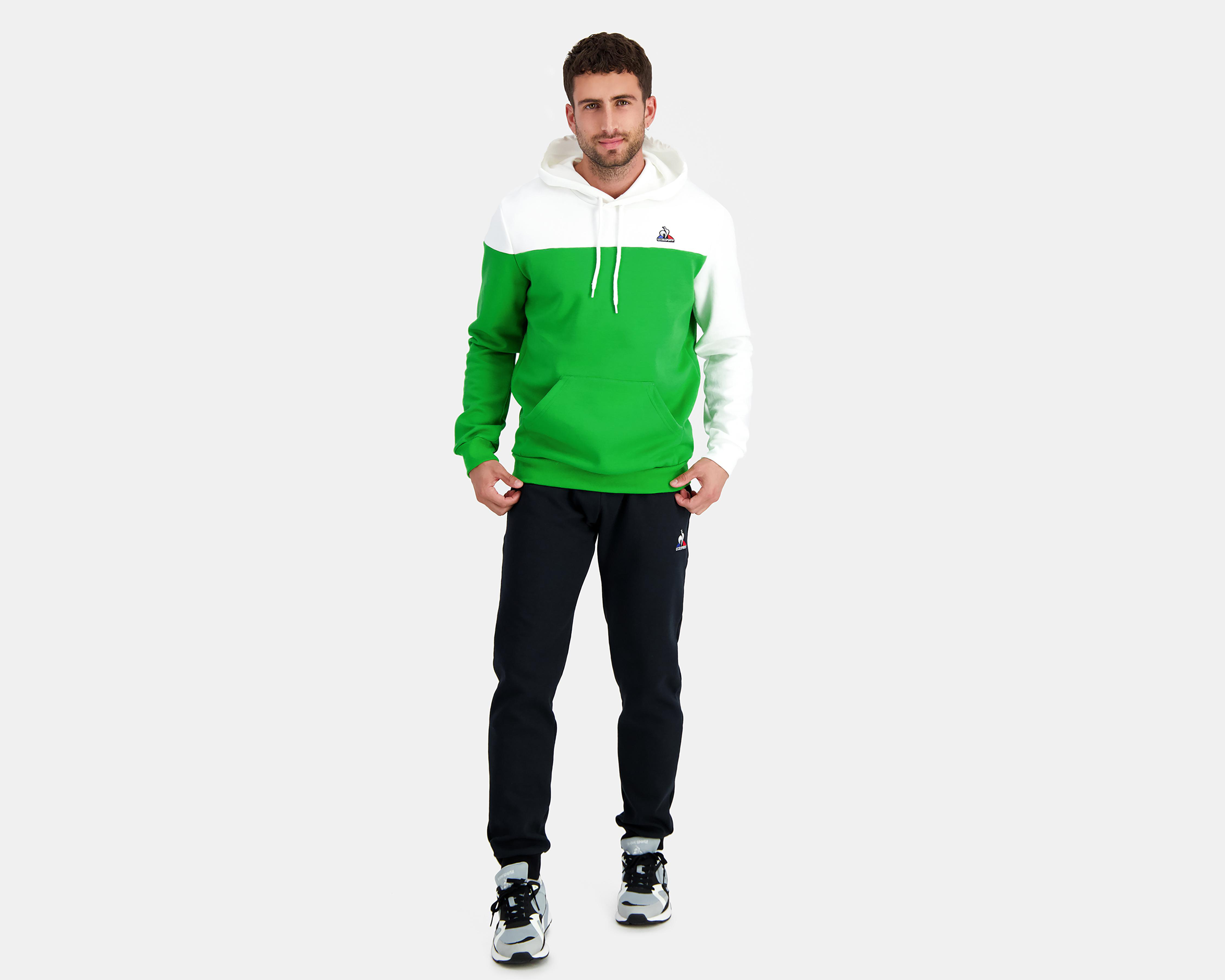 Foto 2 pulgar | Sudadera Le Coq Sportif con Capucha