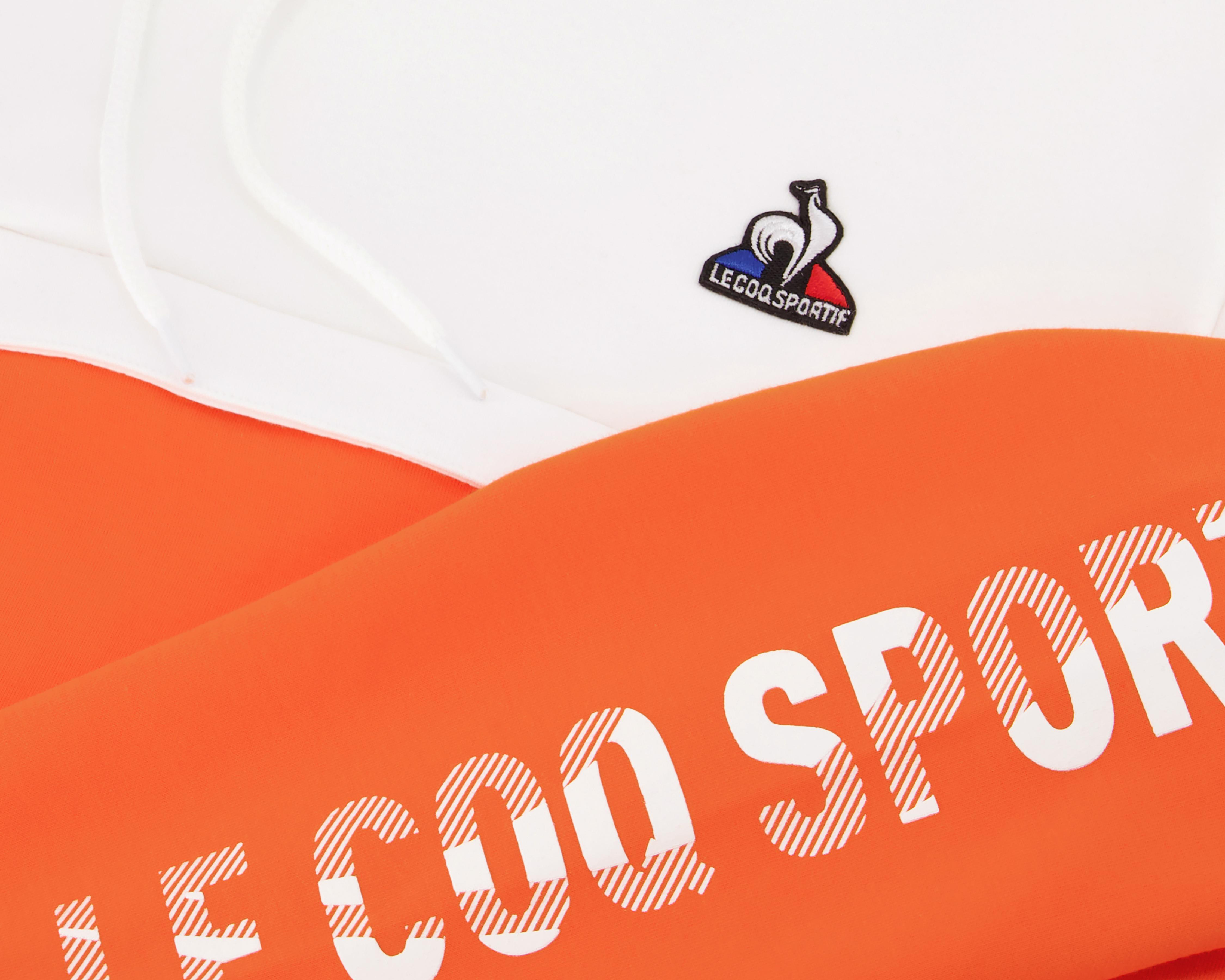 Foto 4 pulgar | Sudadera Le Coq Sportif con Capucha