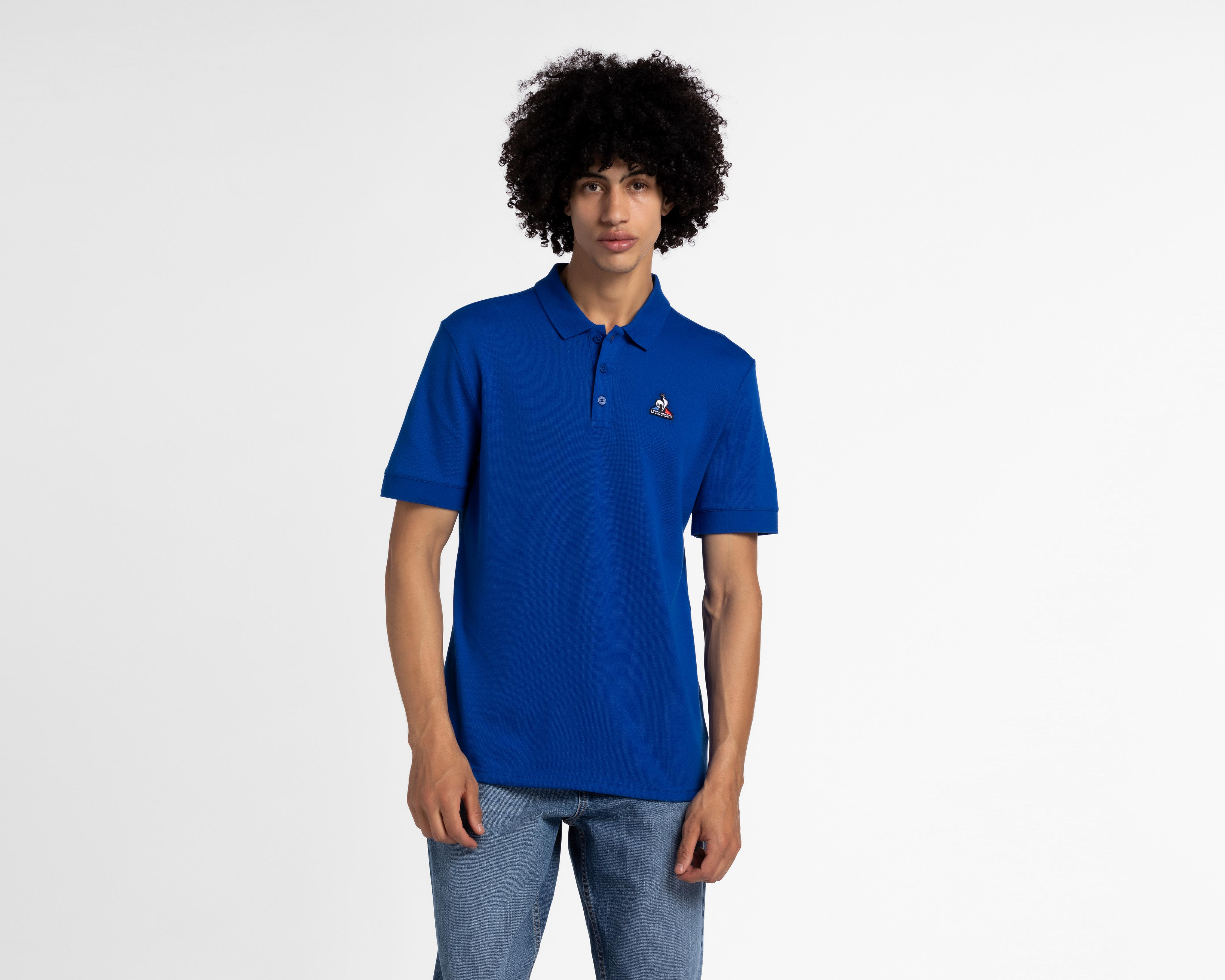 Foto 2 pulgar | Playera Polo Le Coq Sportif Rucco Essentiels de Entrenamiento para Hombre