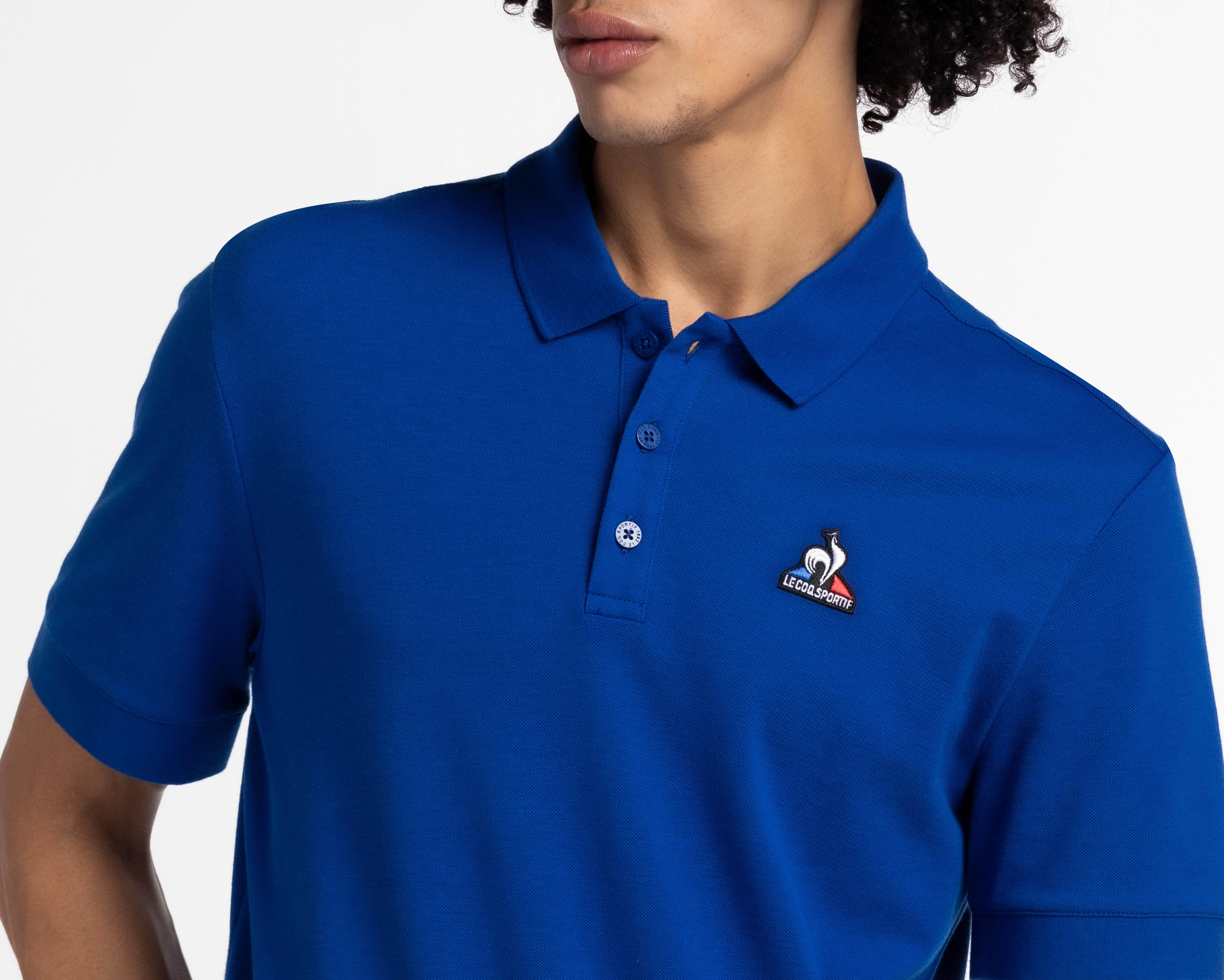 Foto 4 pulgar | Playera Polo Le Coq Sportif Rucco Essentiels de Entrenamiento para Hombre