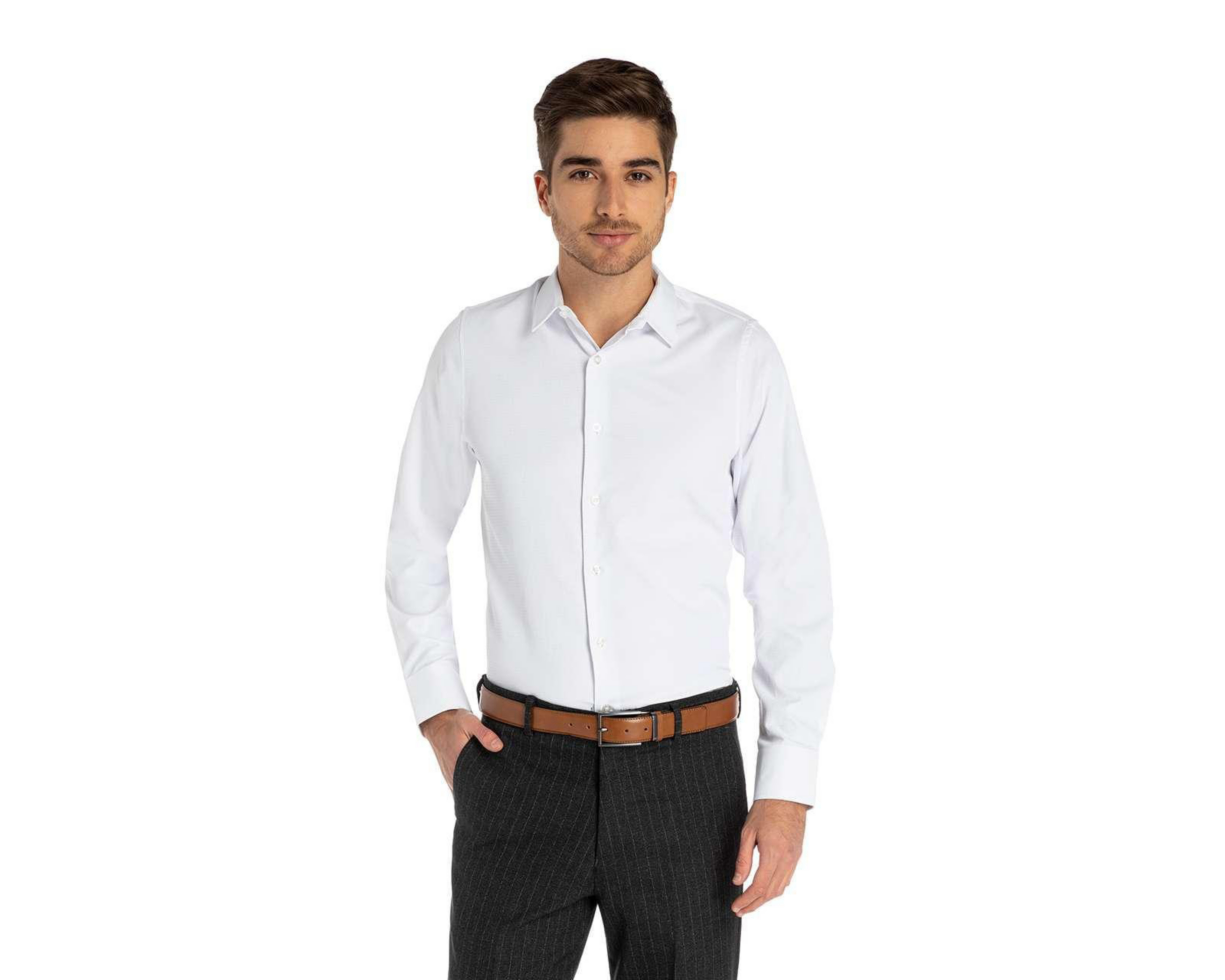 Foto 2 pulgar | Camisa Casual Wall Street