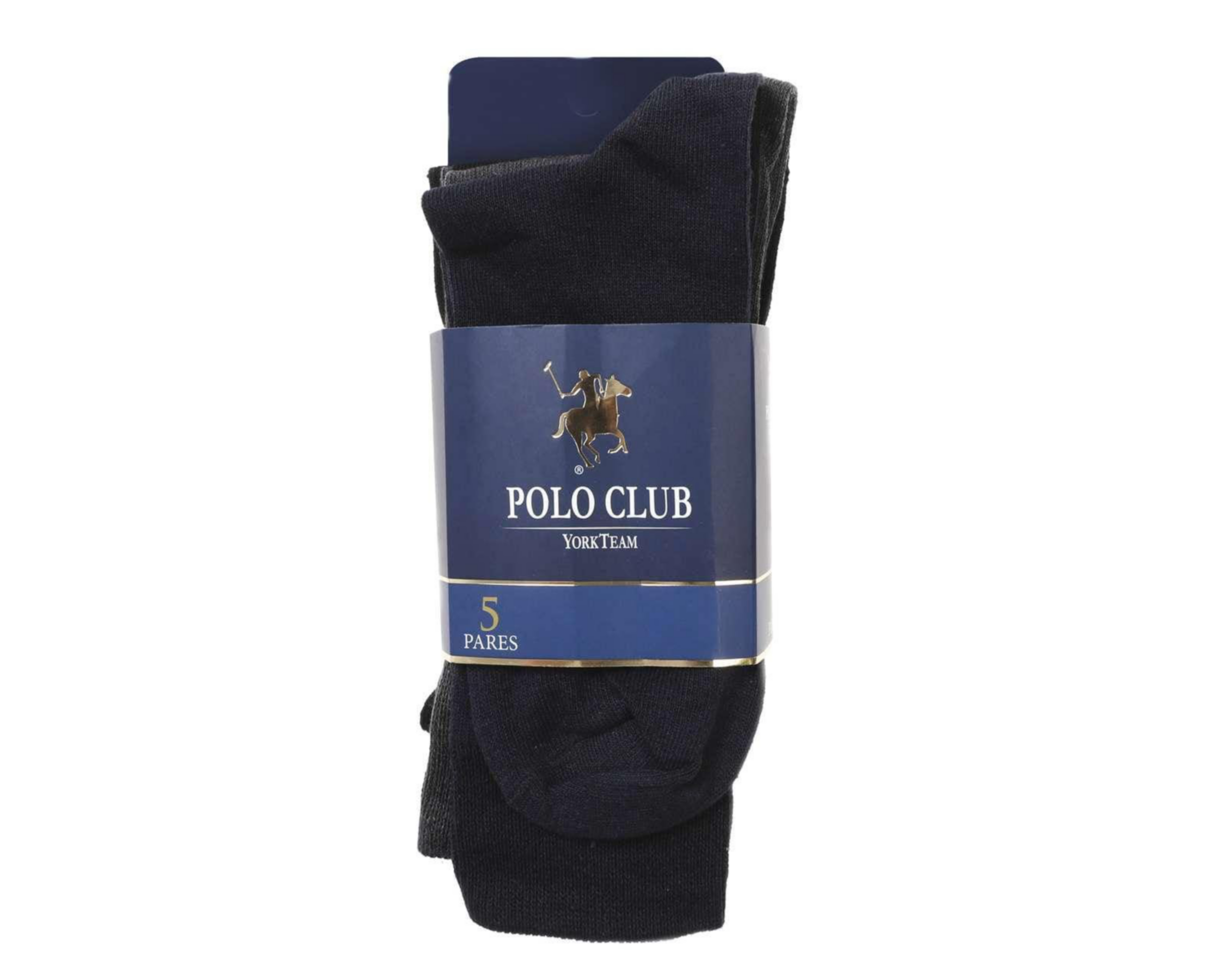 Foto 4 pulgar | Calcetas de Vestir York Team Polo Club para Hombre 5 Pares