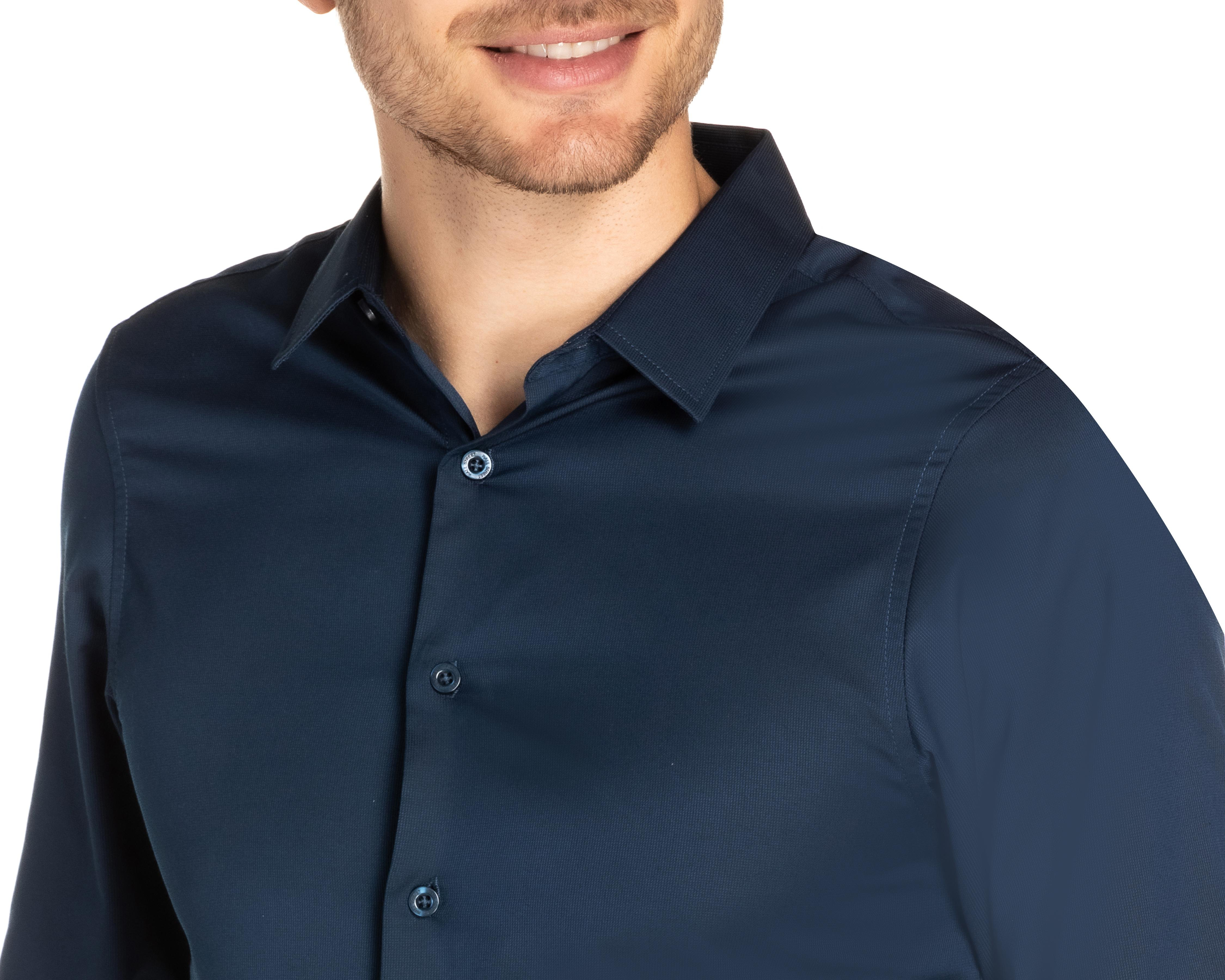 Foto 4 pulgar | Camisa Casual Wall Street Extra Slim Fit Lisa