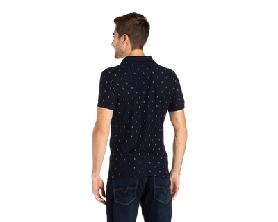 Foto 2 | Playera Polo Refill Azul Marino para Hombre