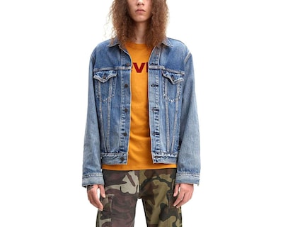 Foto 2 | Chamarra Levi's Trucker de Mezclilla