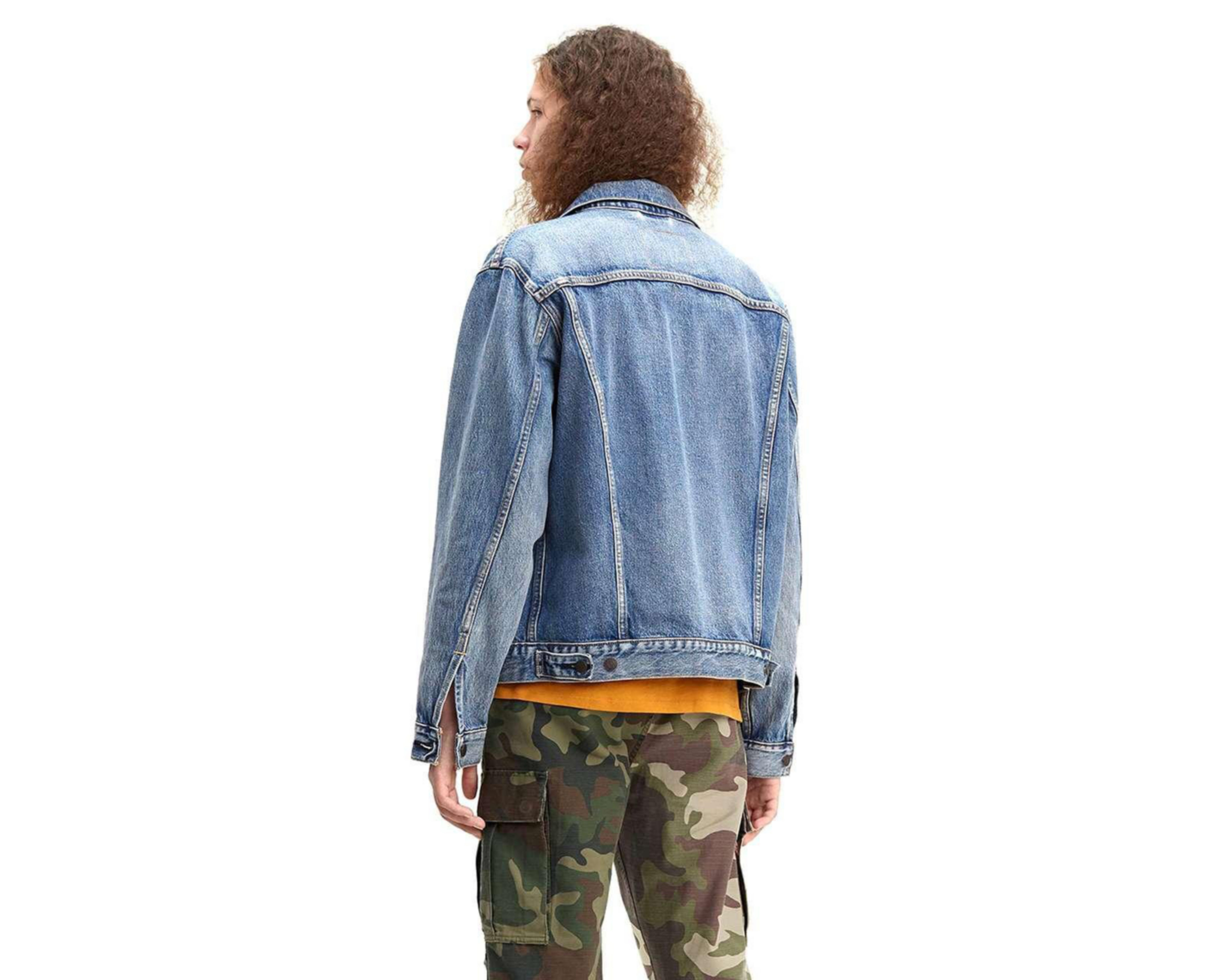 Foto 3 | Chamarra Levi's Trucker de Mezclilla