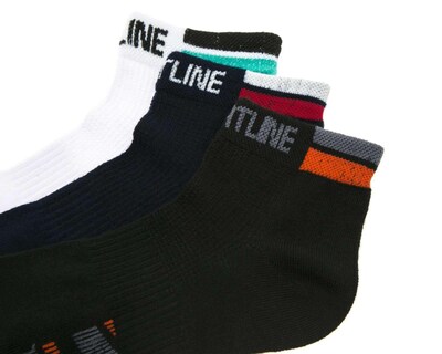 Foto 2 | Calcetas Deportivas Tobilleras Sportline Cooltek para Hombre 6 Pares