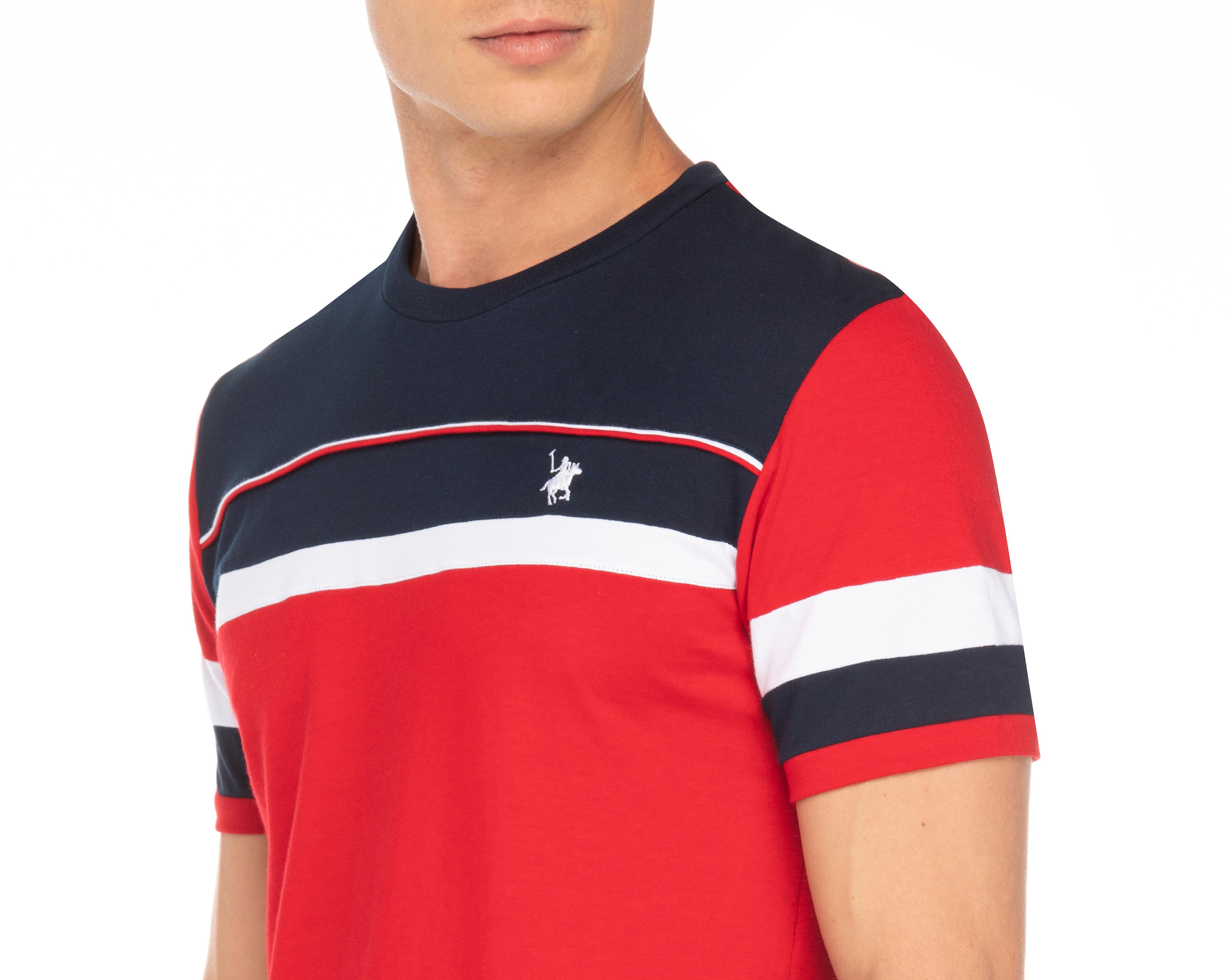 Foto 4 pulgar | Playera York Team Polo Club Cuello Redondo