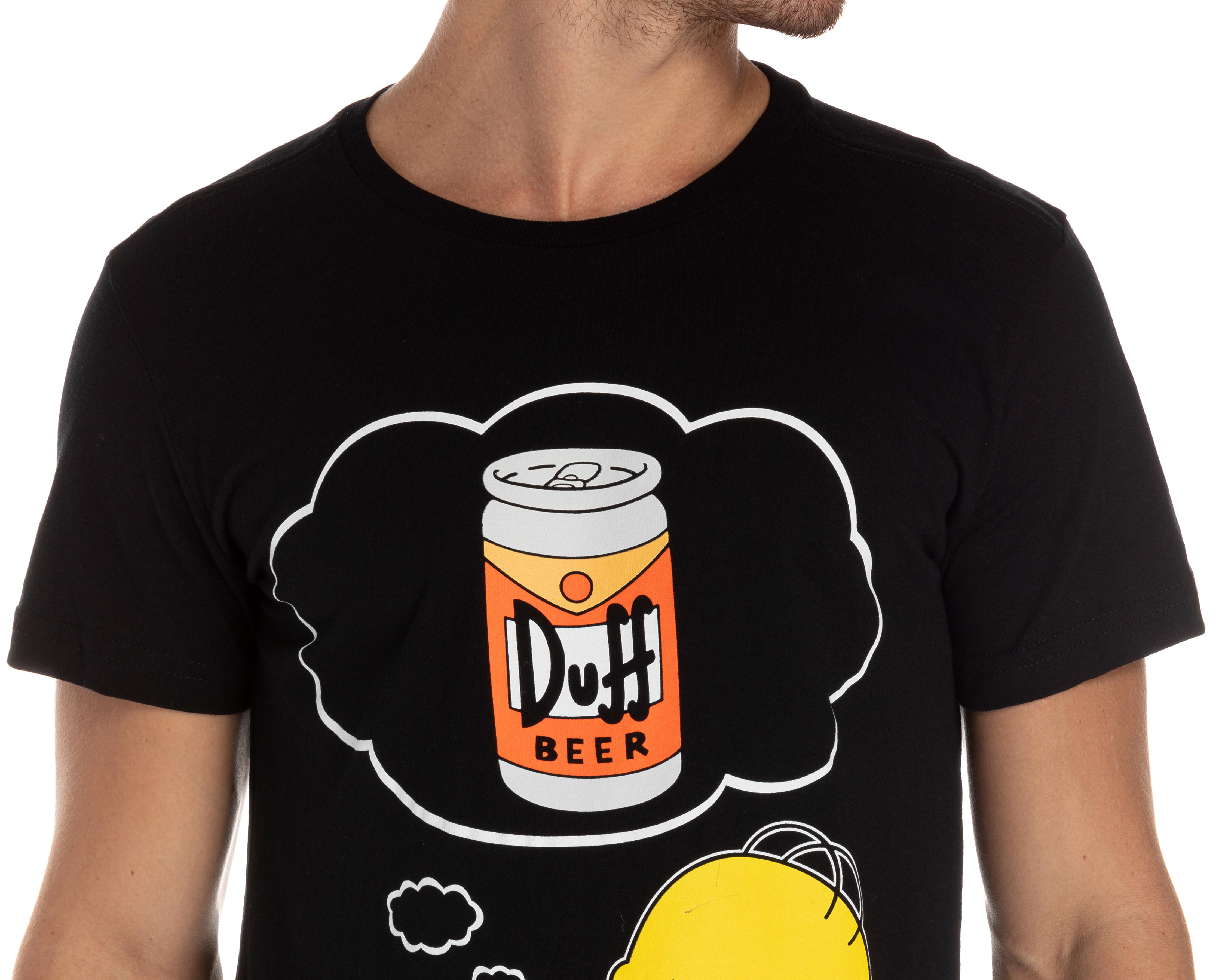 Foto 4 pulgar | Playera The Simpsons Cuello Redondo