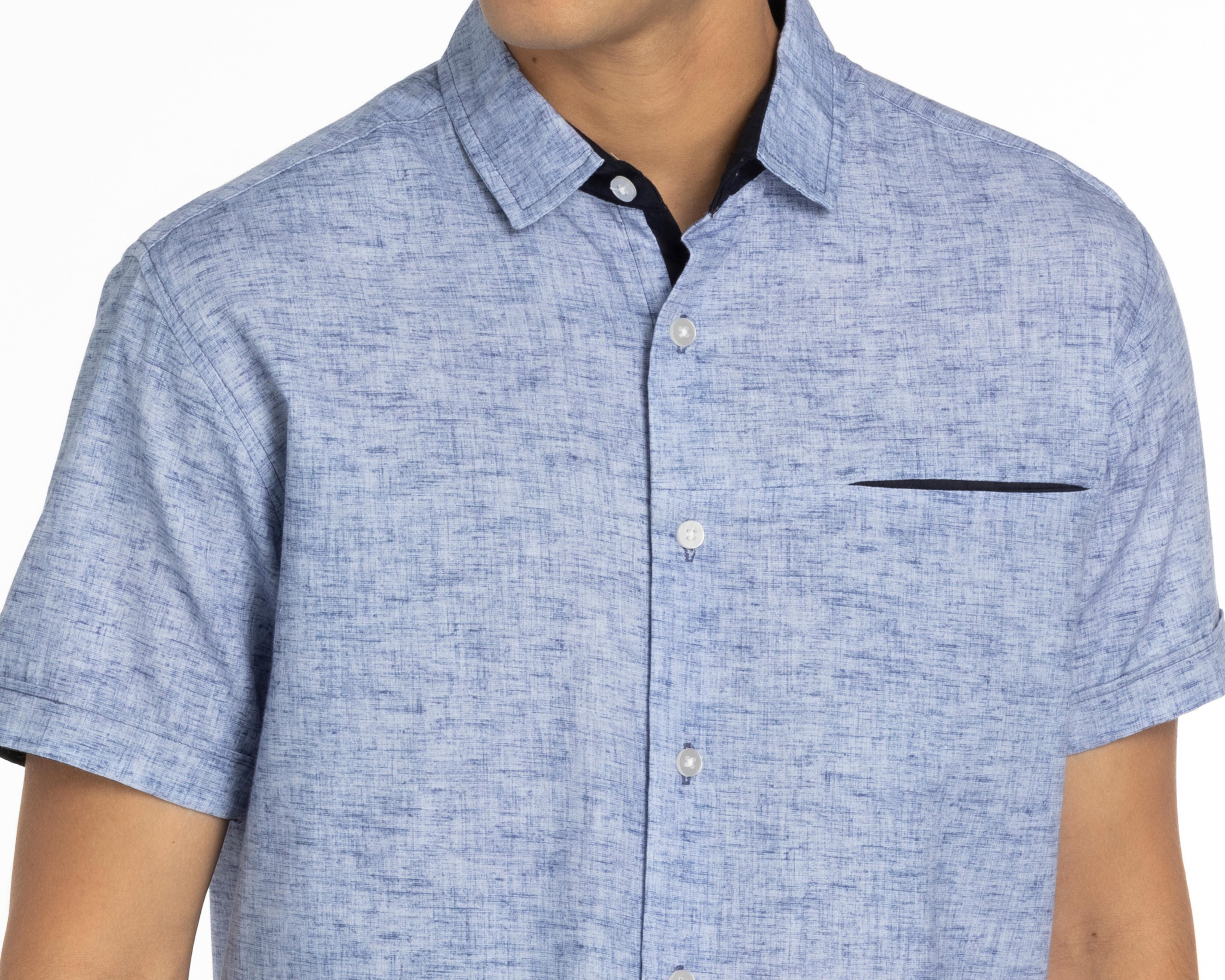 Foto 4 pulgar | Camisa Casual Porto Sur Lisa