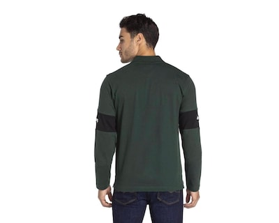 Foto 2 | Playera Polo Jeep Manga Larga Verde para Hombre