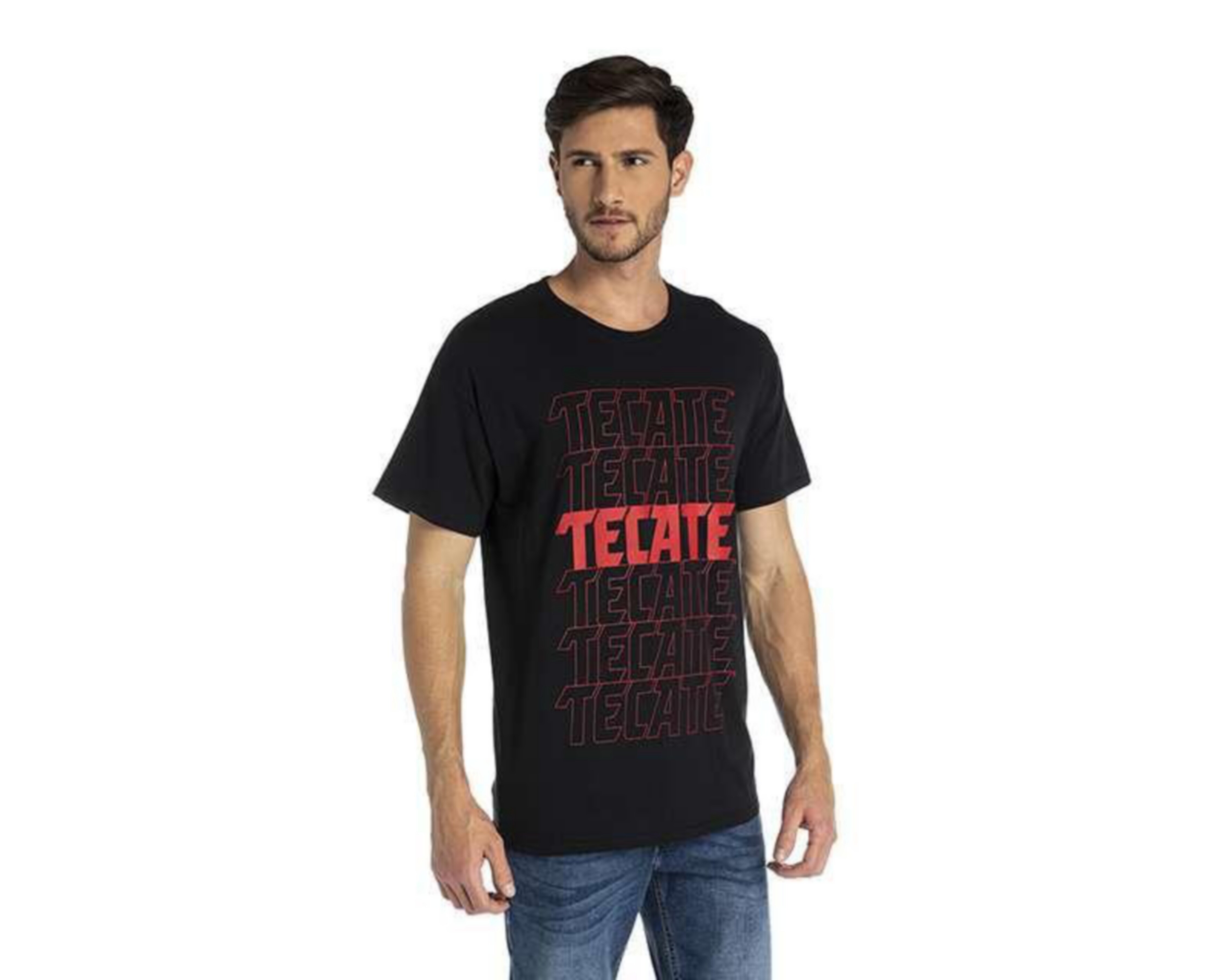 Playera Tecate Cuello Redondo | Coppel