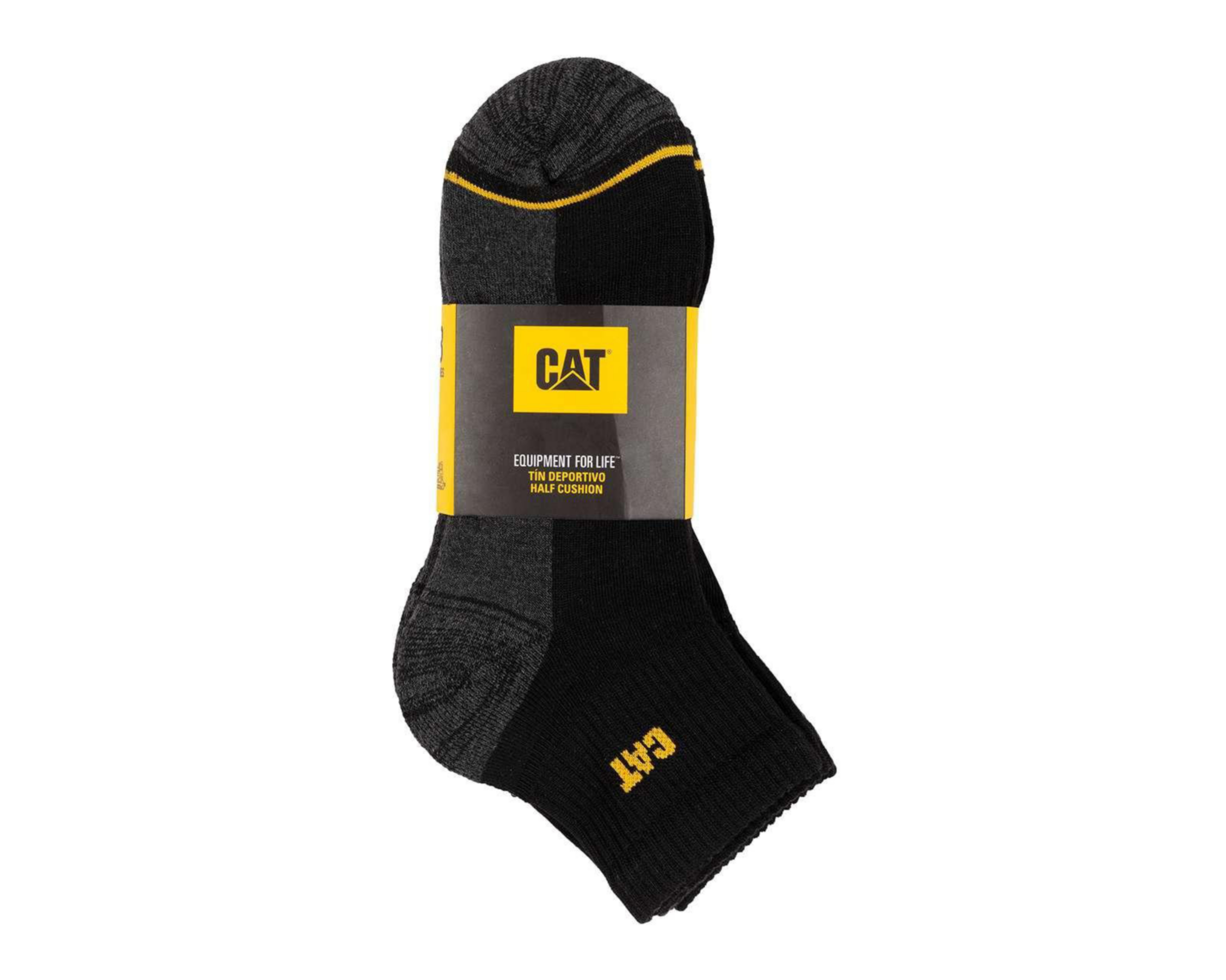 Foto 4 pulgar | Calcetas Deportivas Tines CAT para Hombre 3 Pares