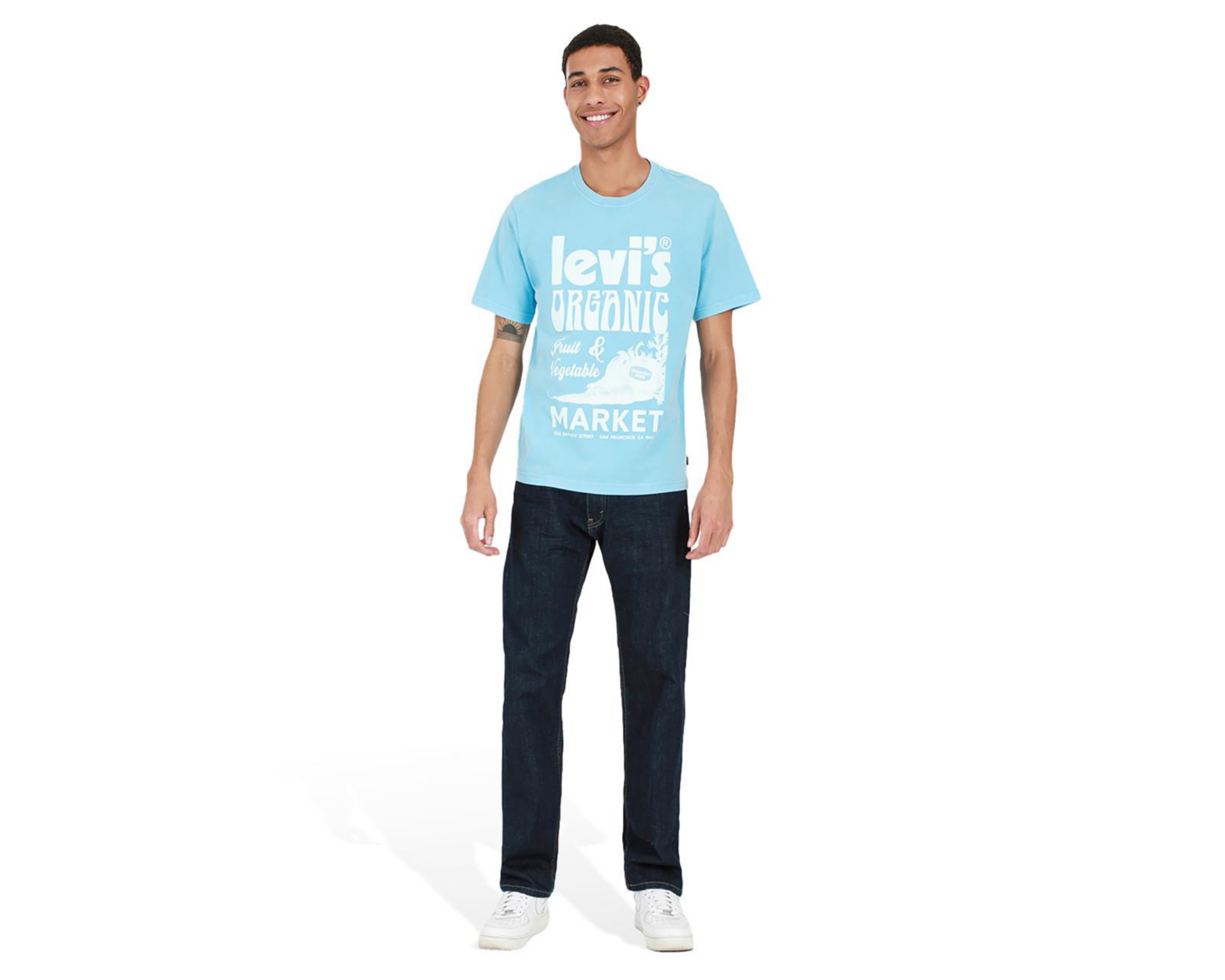 Foto 4 | Jeans Regular Levi's 505 para Hombre