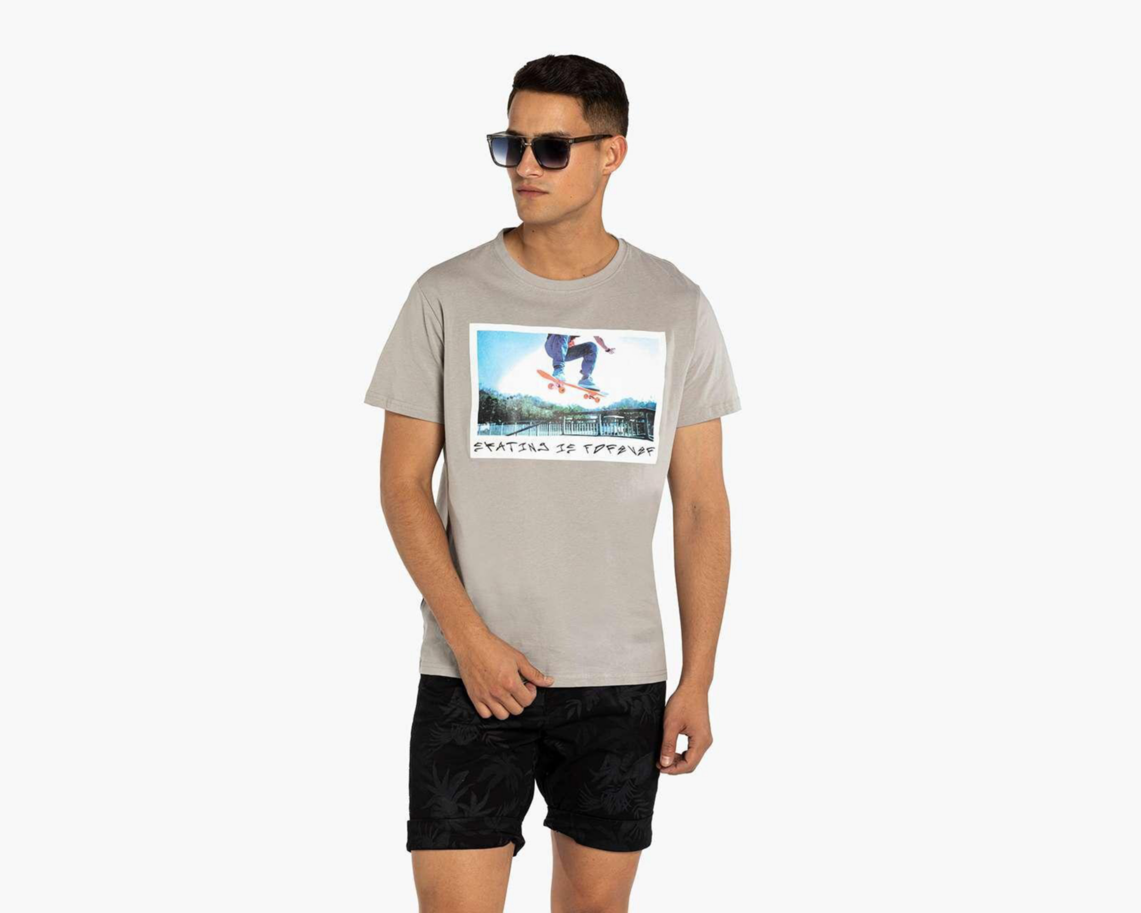 Foto 2 pulgar | Playera Neo*City Cuello Redondo