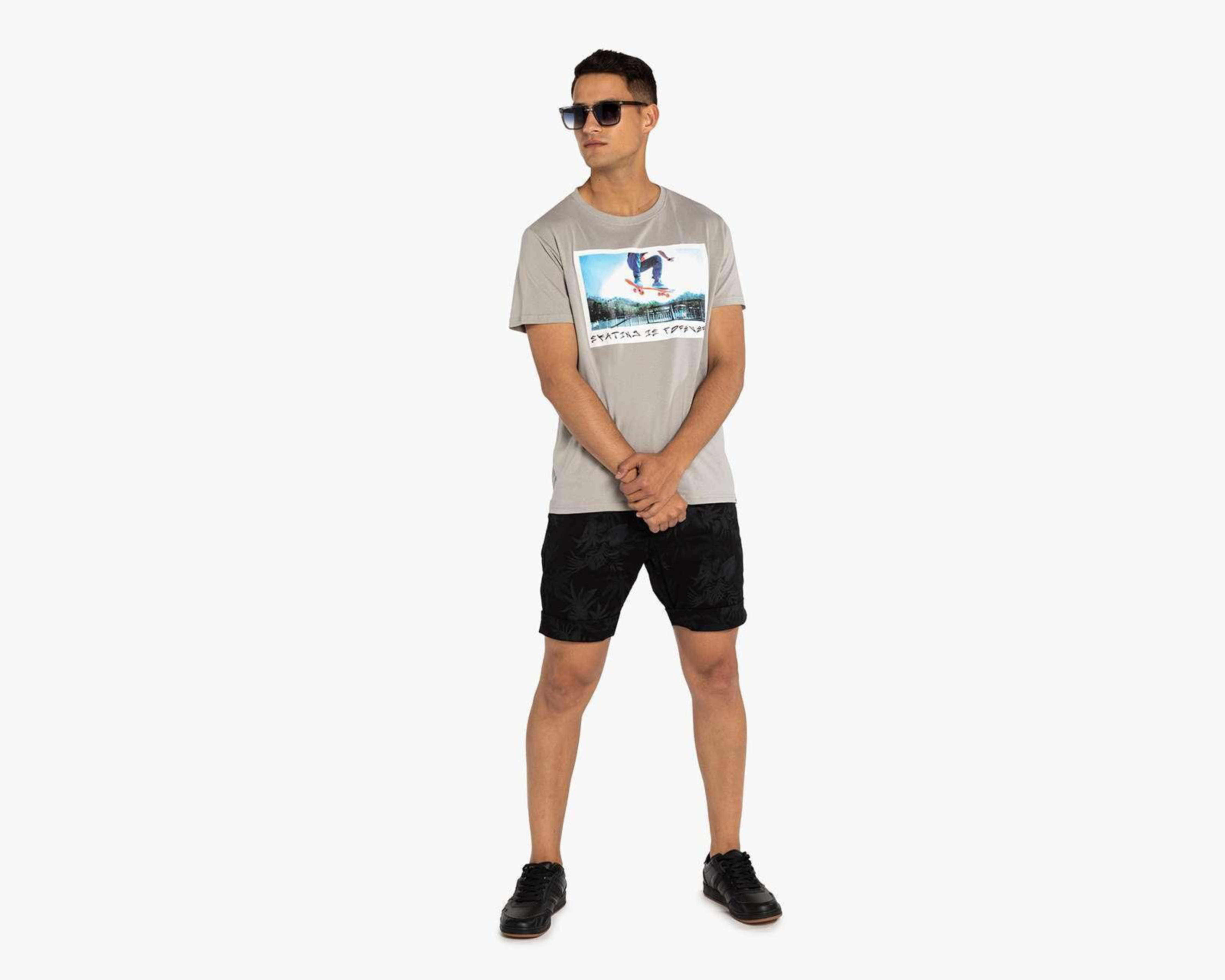 Foto 3 pulgar | Playera Neo*City Cuello Redondo
