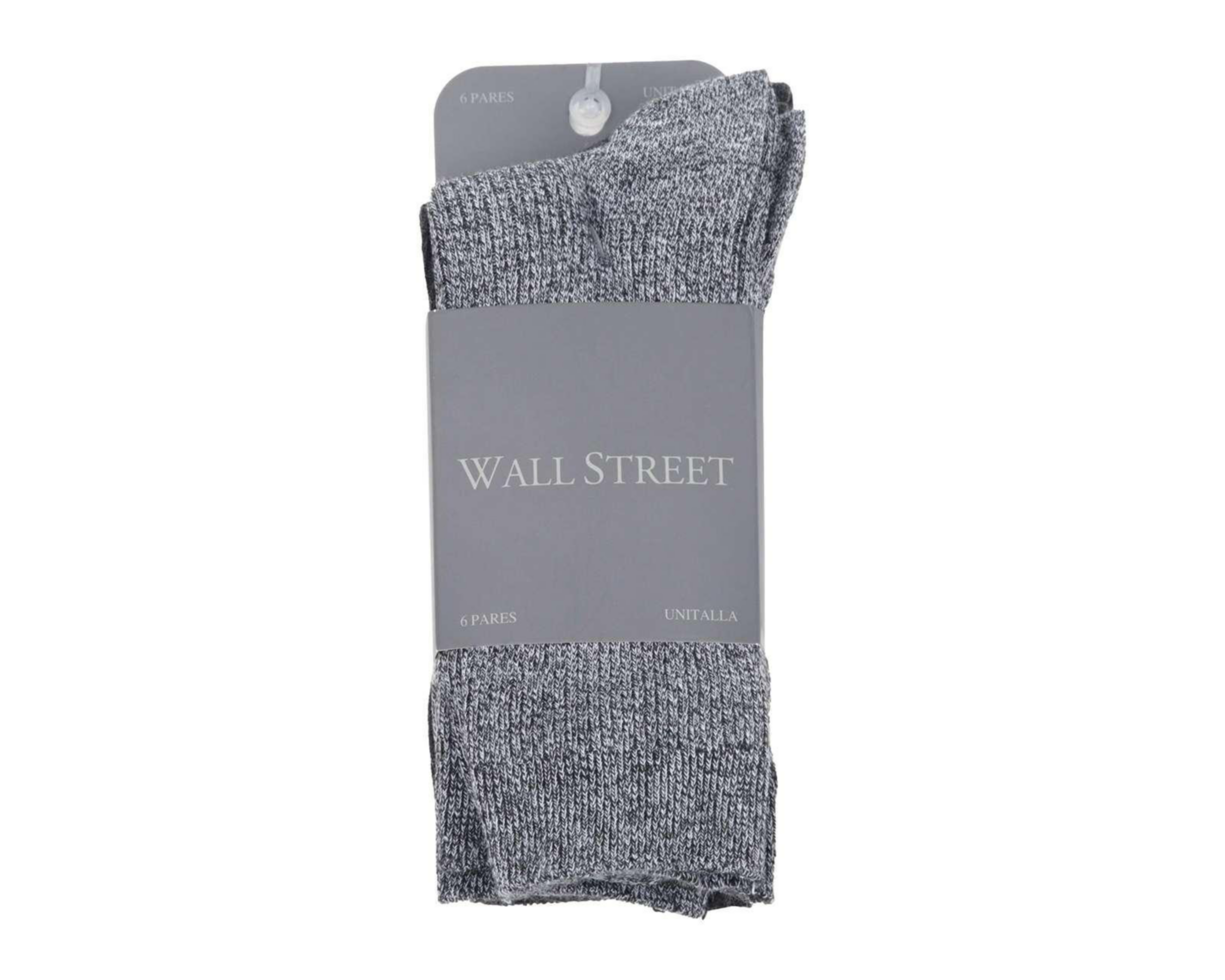 Foto 3 pulgar | Calcetas de Vestir Wall Street para Hombre 6 Pares