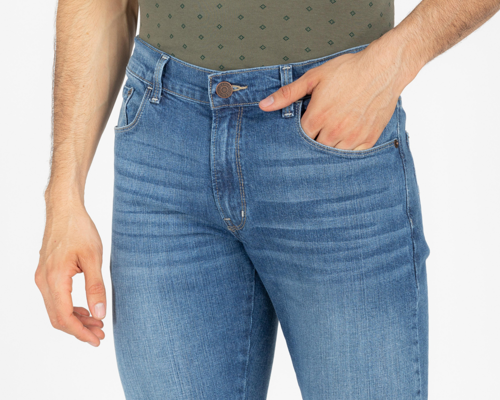 Foto 4 pulgar | Jeans Oggi Vaxter Blu Regular