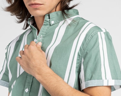 Foto 5 | Camisa Casual Regular a Rayas