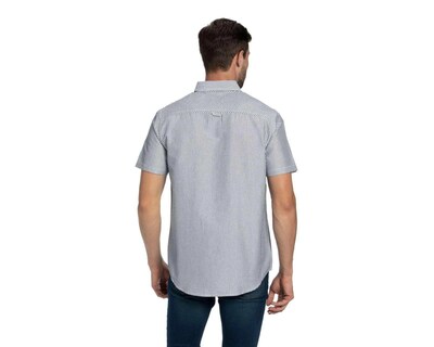 Foto 2 | Camisa Casual Porto Sur Regular Fit a Rayas