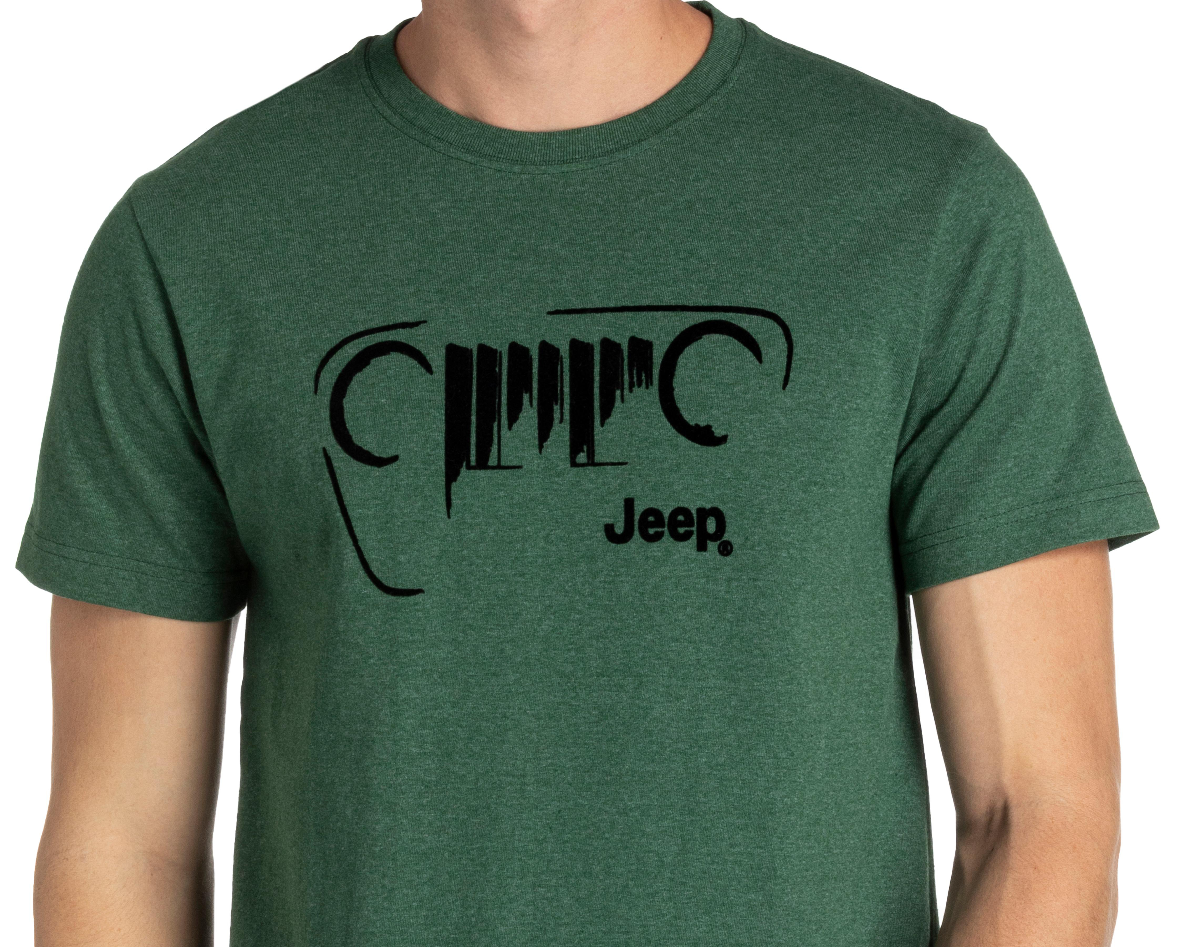 Foto 4 pulgar | Playera Jeep Cuello Redondo