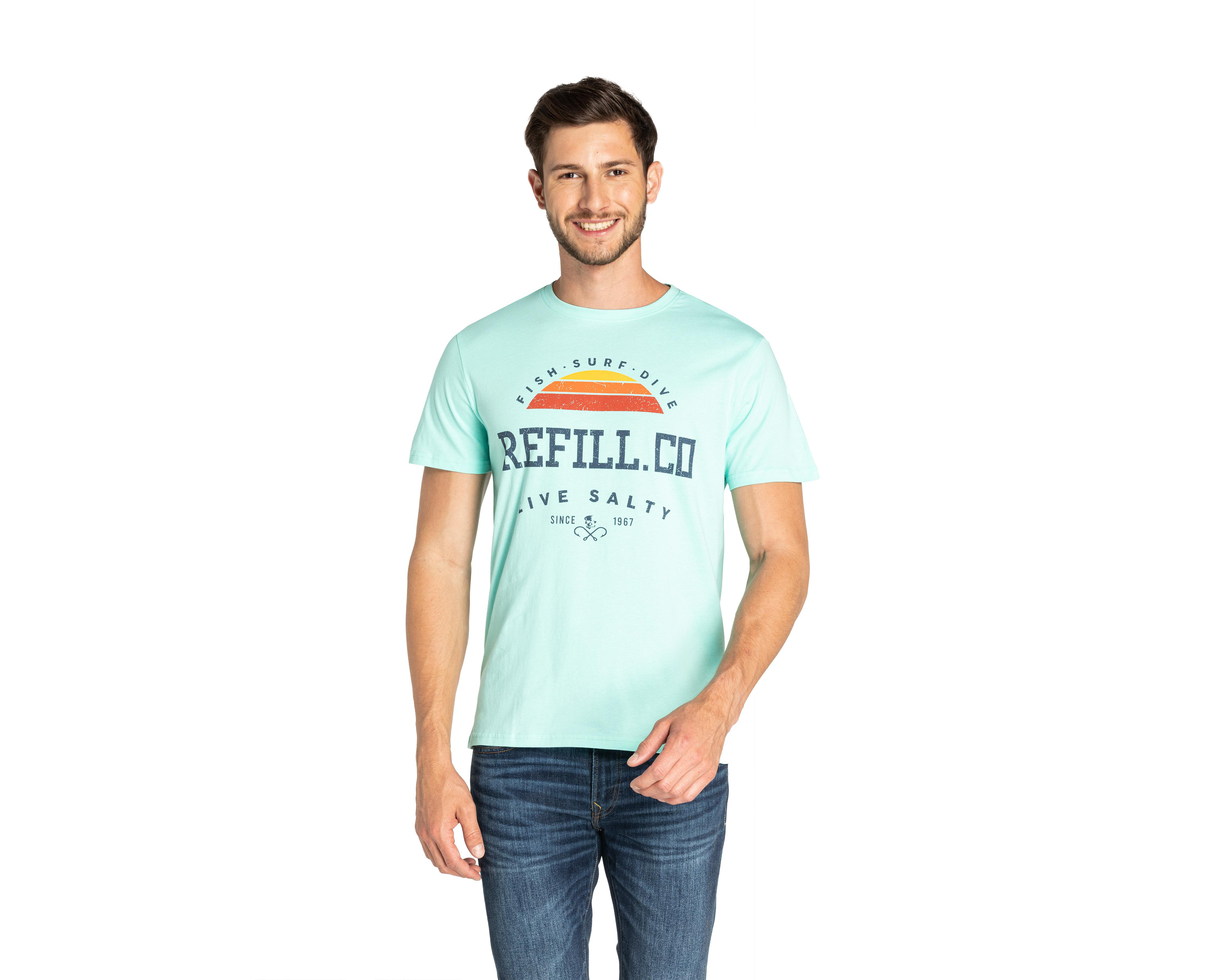 Playera Refill Cuello Redondo