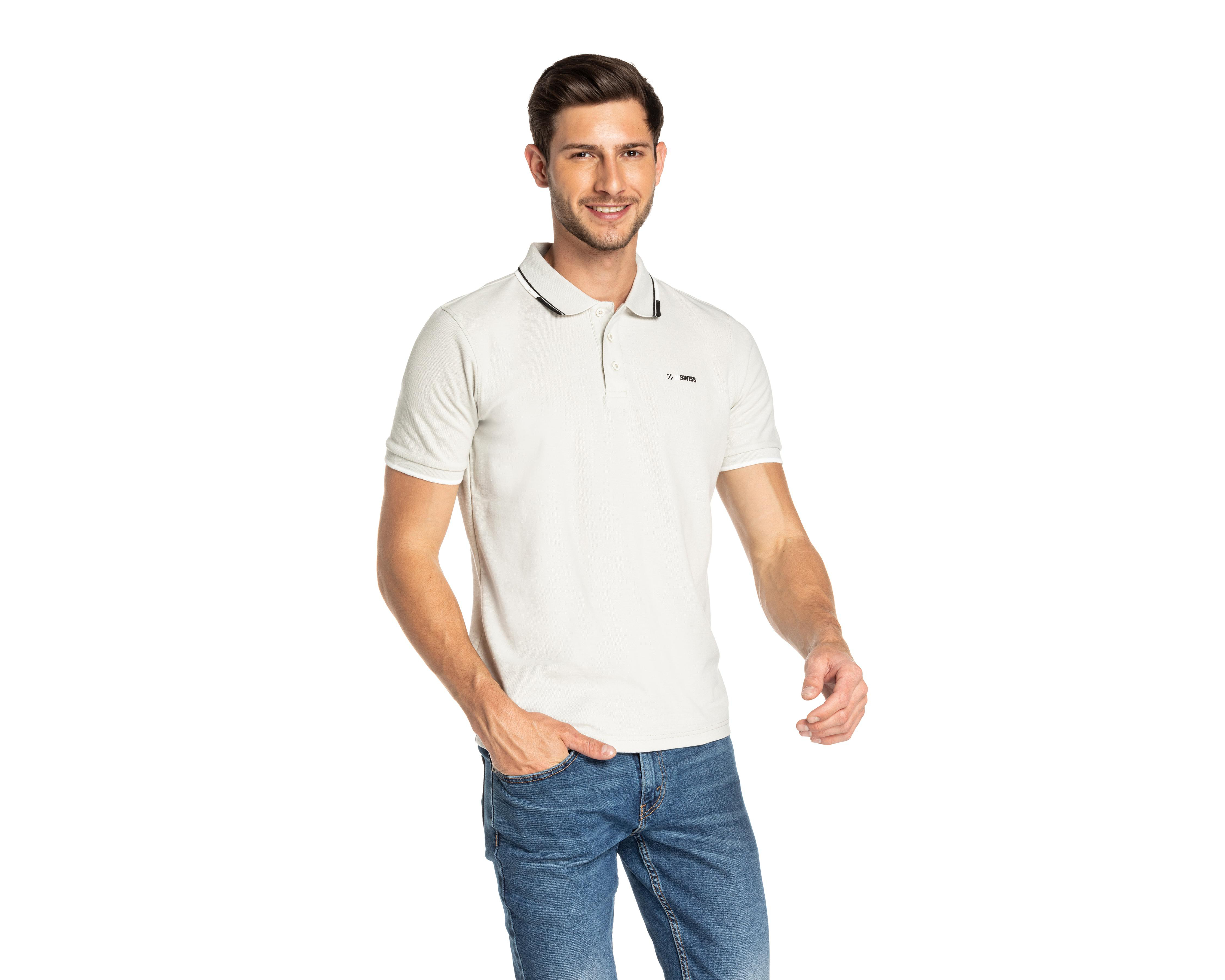 Playera Polo K-Swiss Beige para Hombre $429