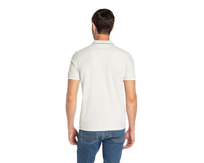 Foto 2 | Playera Polo K-Swiss Beige para Hombre