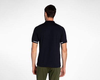 Foto 2 | Playera Polo K-Swiss Negra para Hombre