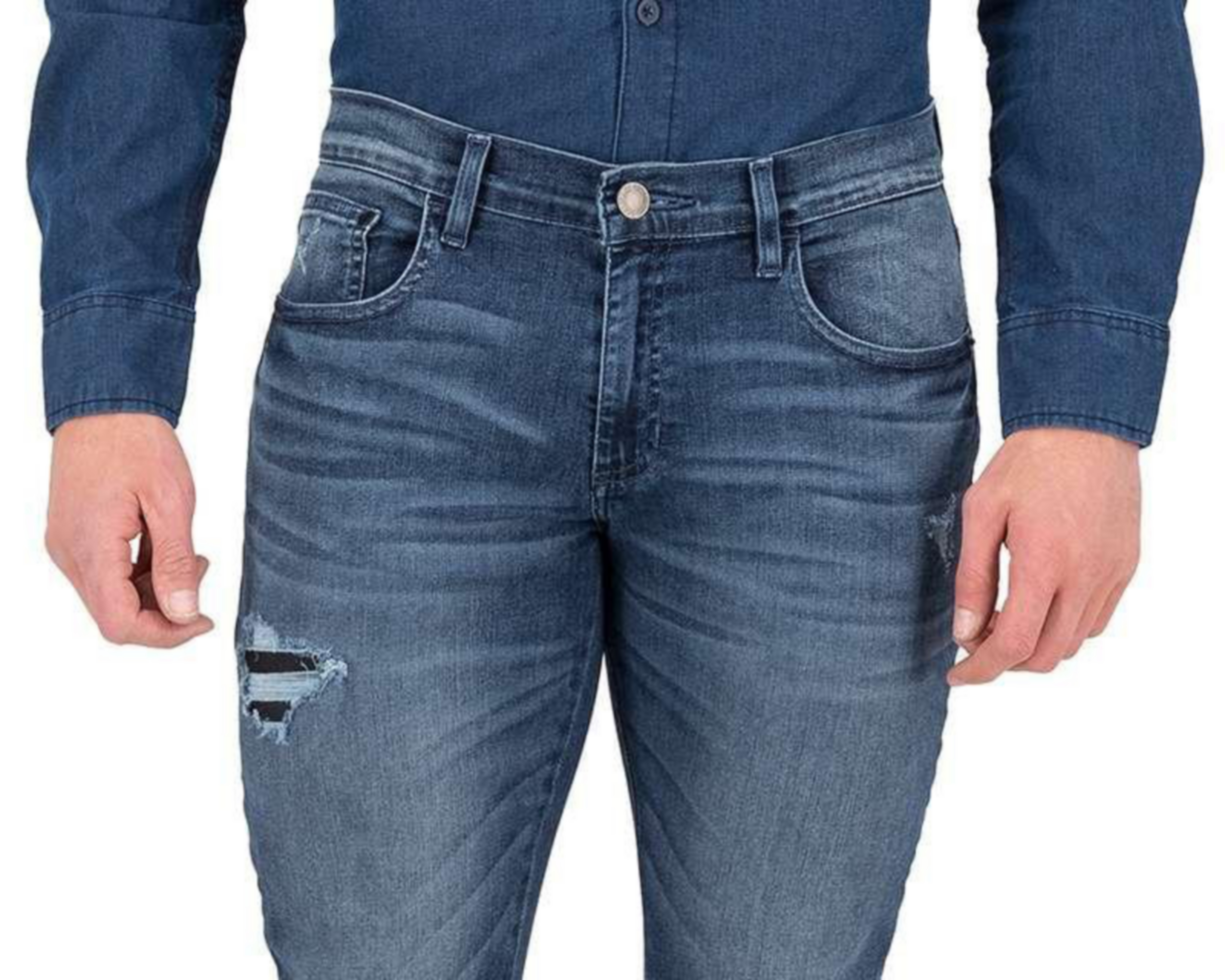 Foto 4 pulgar | Jeans Skinny Oggi Moto Black