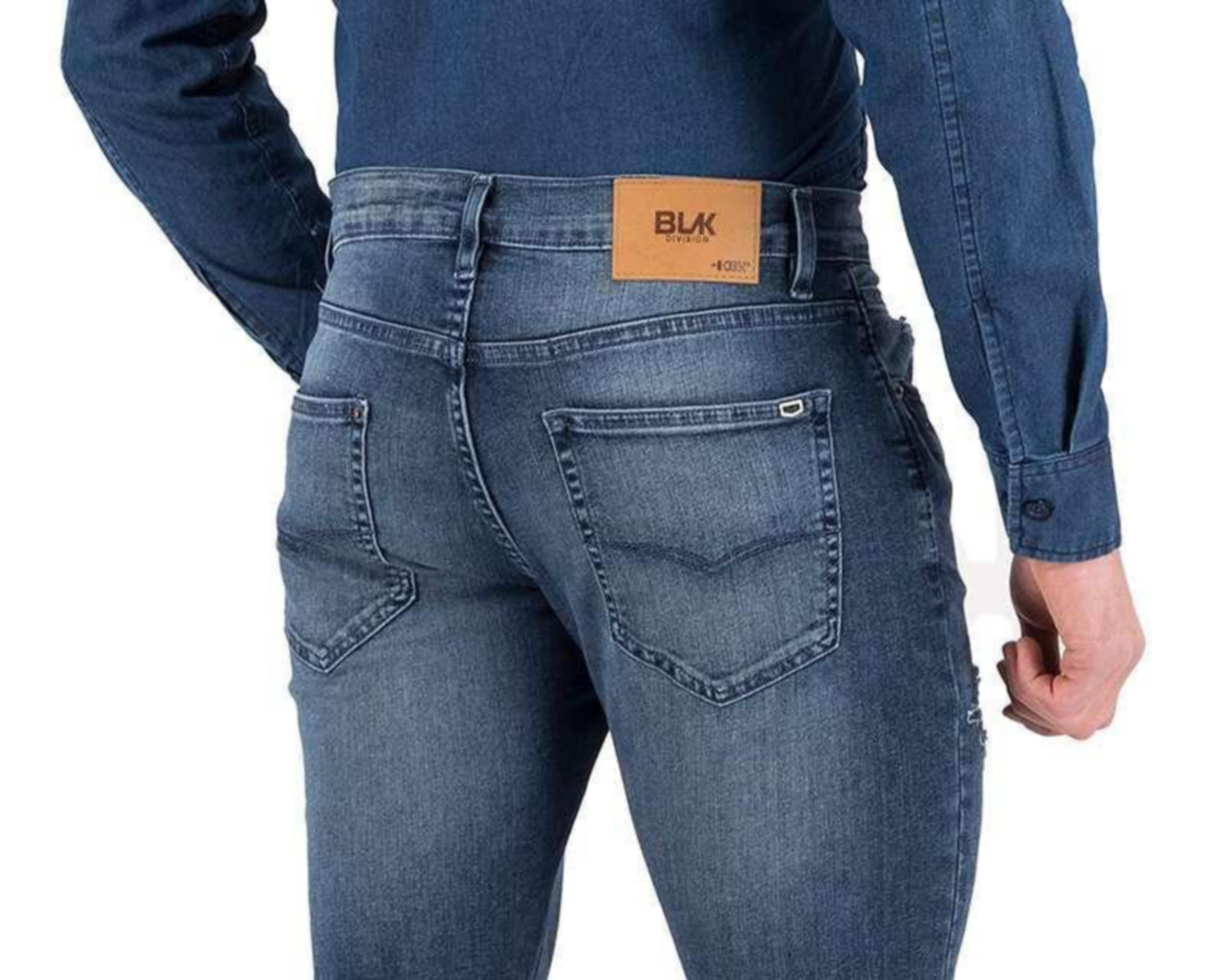Foto 5 pulgar | Jeans Skinny Oggi Moto Black