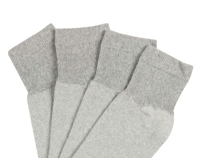Foto 2 | Calcetas Deportivas Cortas Hanes para Hombre 4 Pares