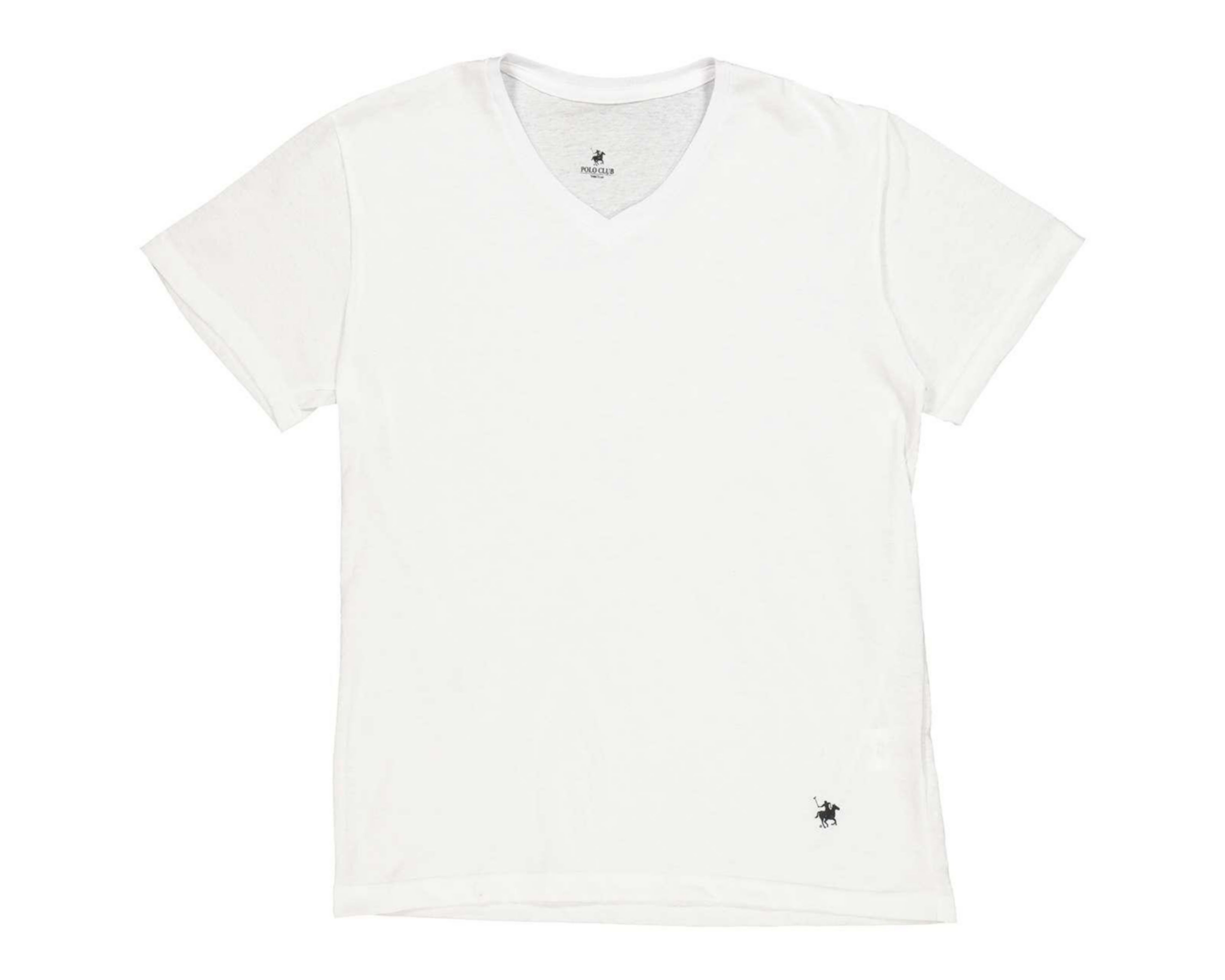 Foto 1 | Playera Interior Manga Corta York Team Polo Club 7 Piezas