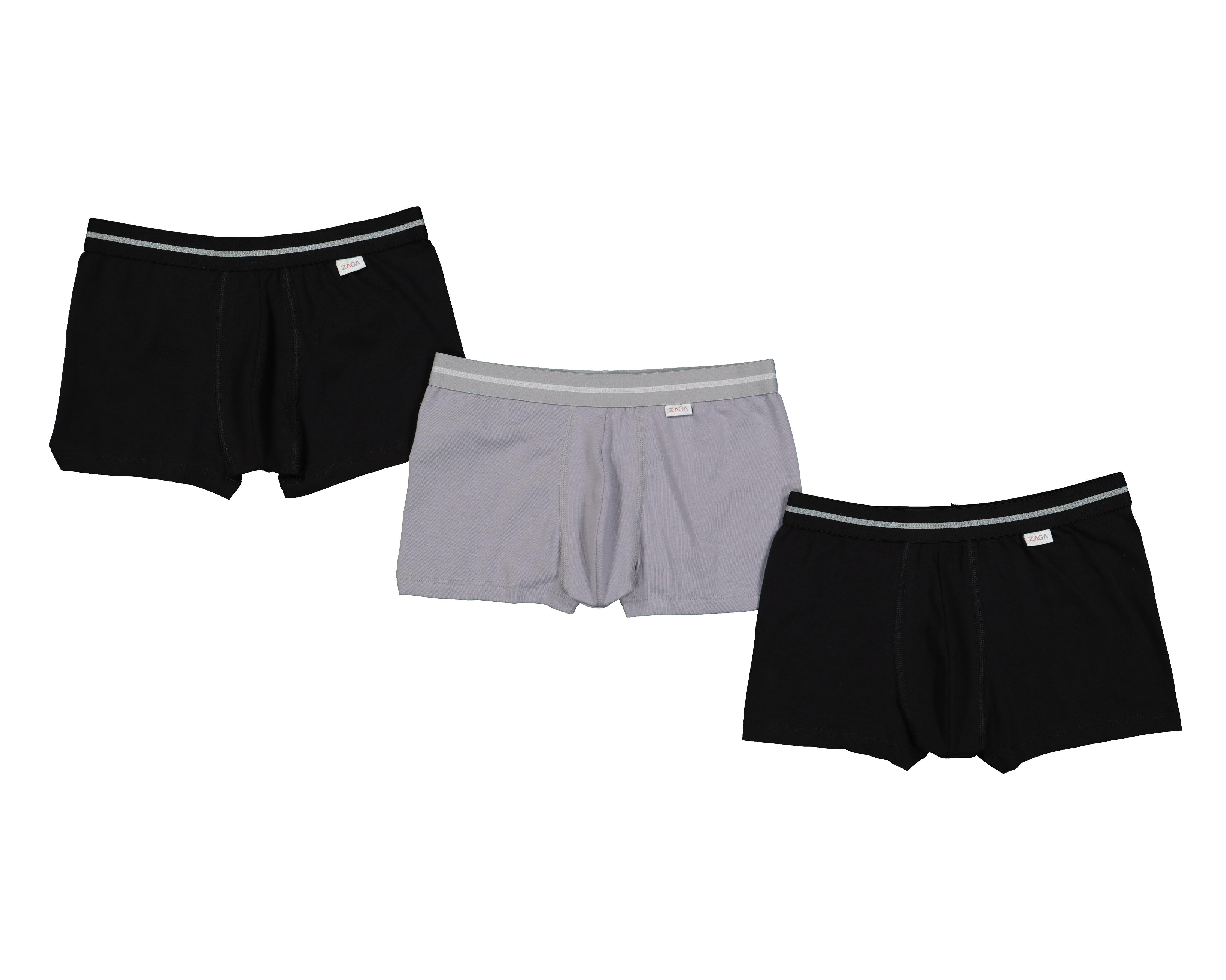 Bóxer Corto Zaga 3 Piezas $229