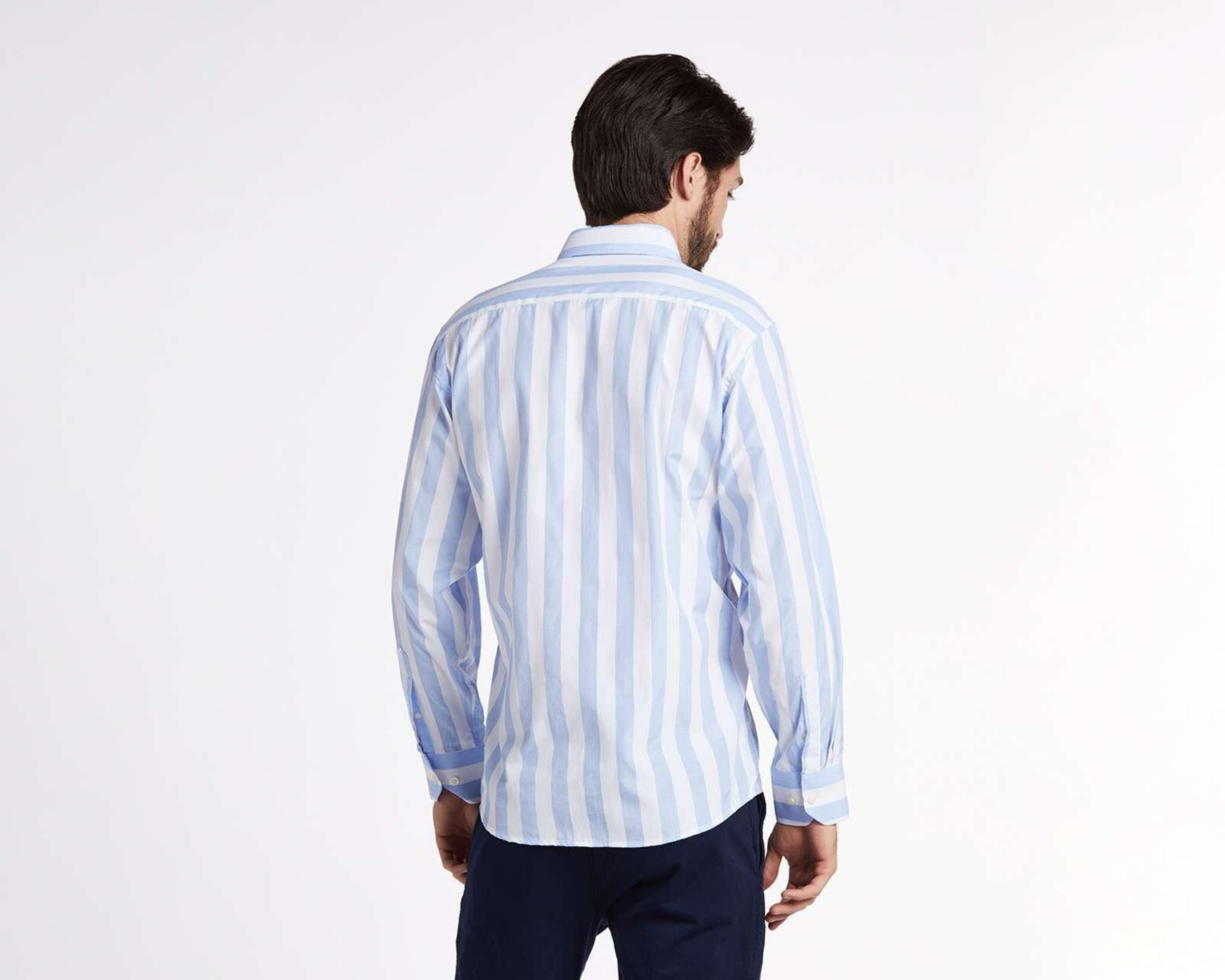 Foto 3 pulgar | Camisa de Moda Chaps Regular Fit a Rayas