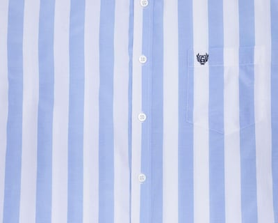 Foto 4 | Camisa de Moda Chaps Regular Fit a Rayas