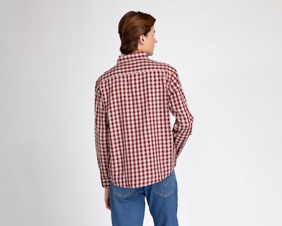 Foto 2 | Camisa Casual Porto Sur Regular Fit a Cuadros