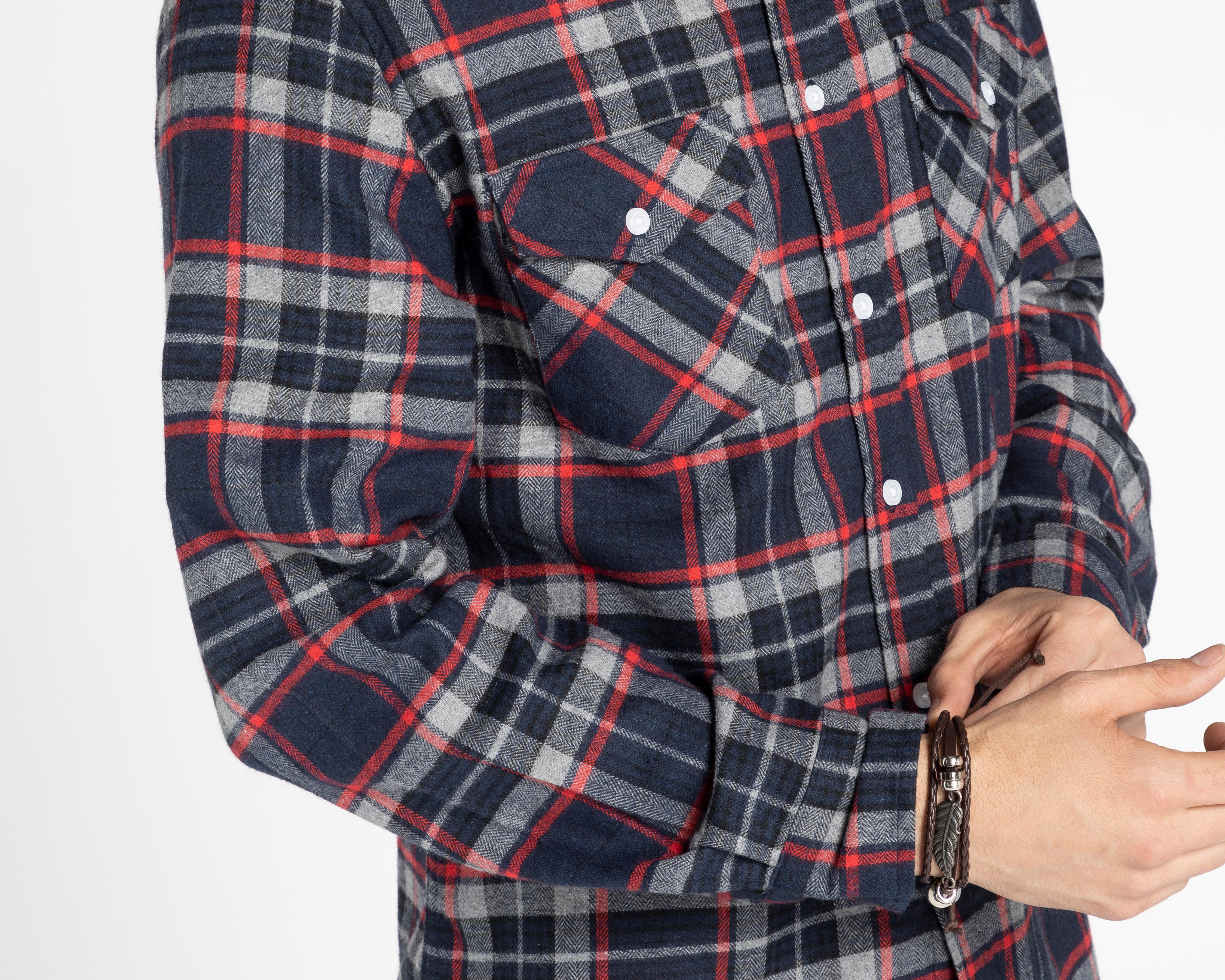 Foto 4 | Camisa de Moda Refill Regular Fit a Cuadros