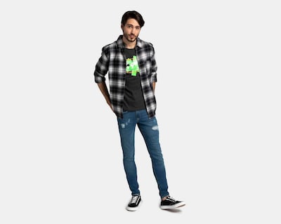 Foto 2 | Camisa de Moda Neo*City Regular Fit a Cuadros