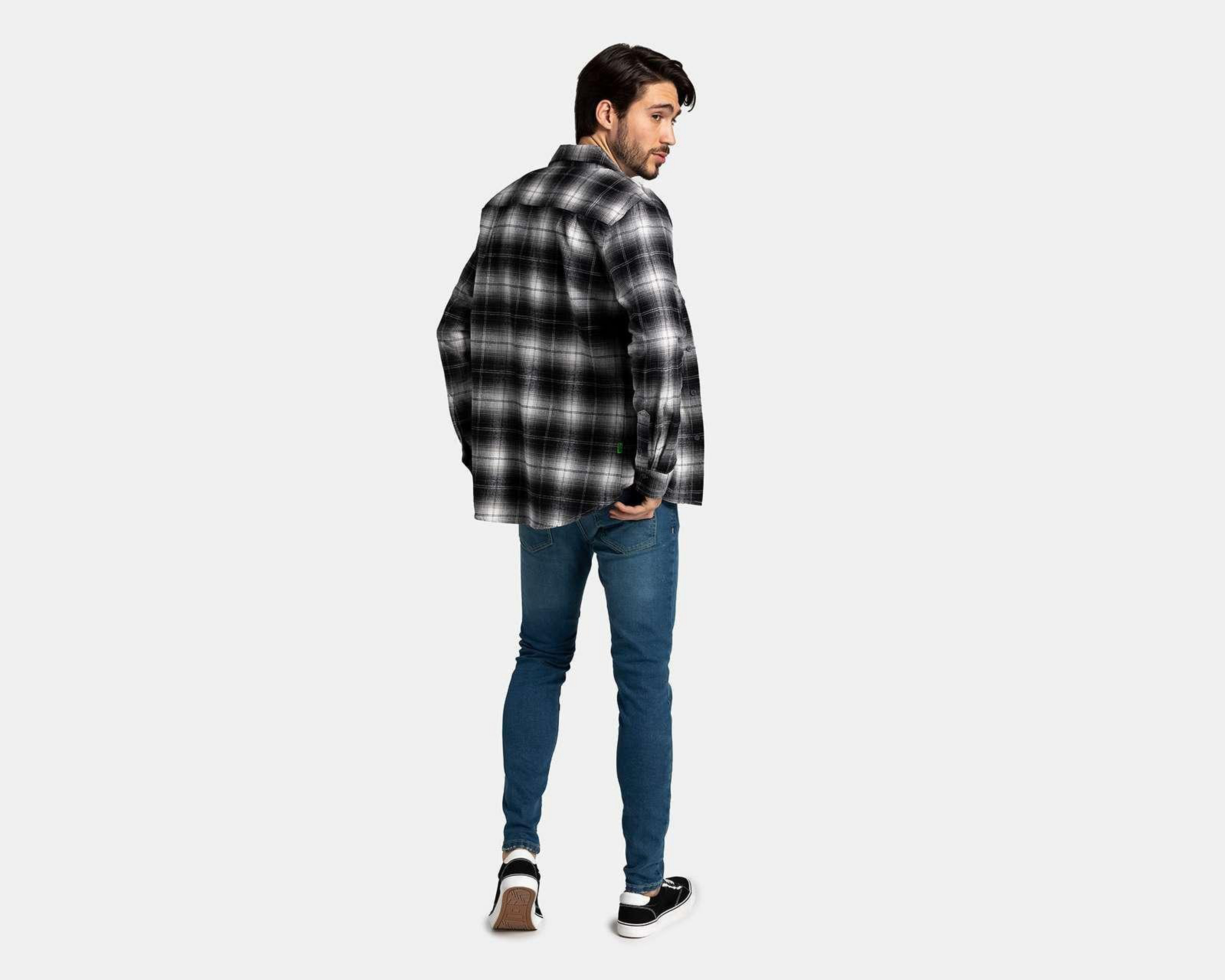 Foto 3 | Camisa de Moda Neo*City Regular Fit a Cuadros