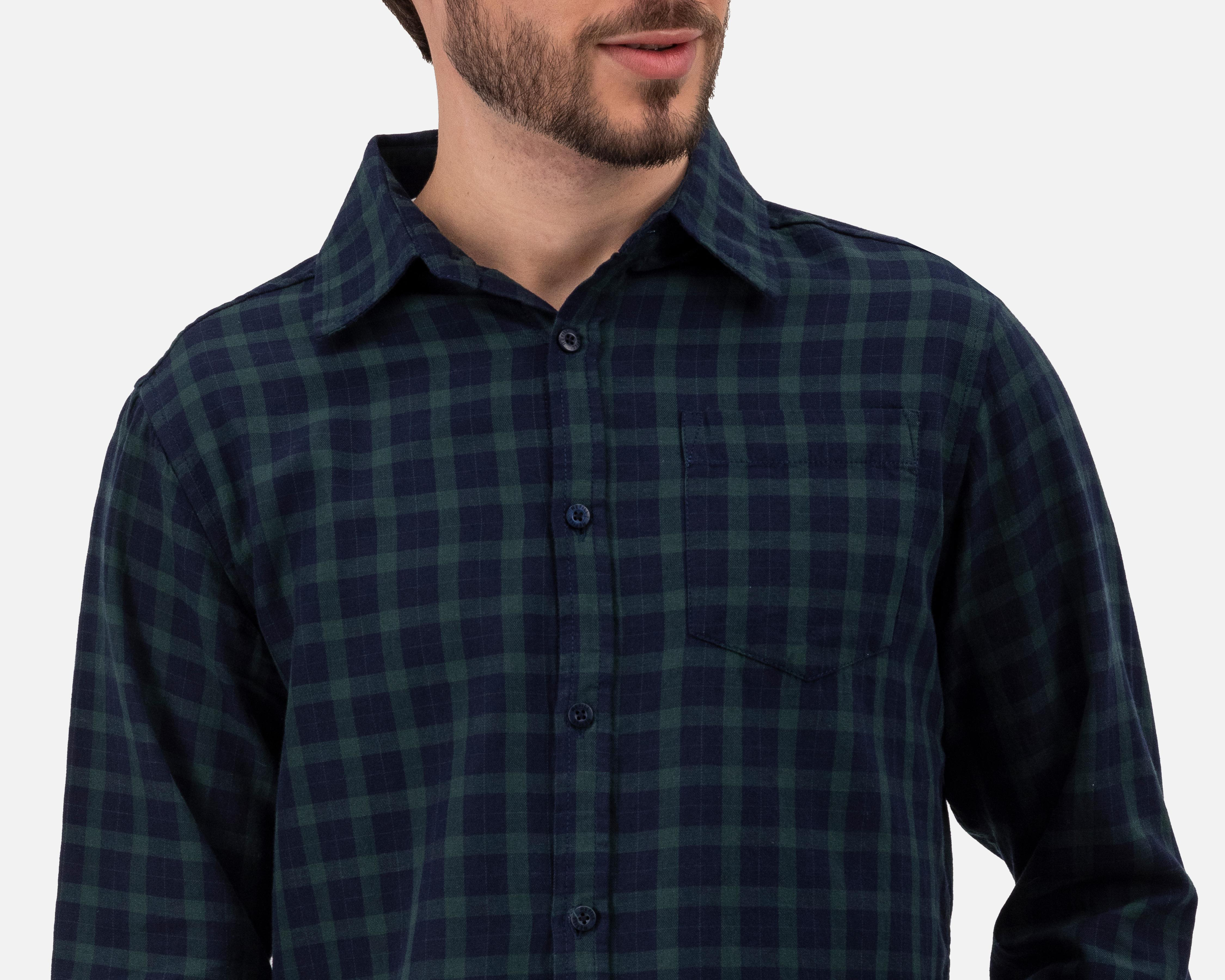 Foto 5 pulgar | Camisa Casual Refill Regular Fit a Cuadros