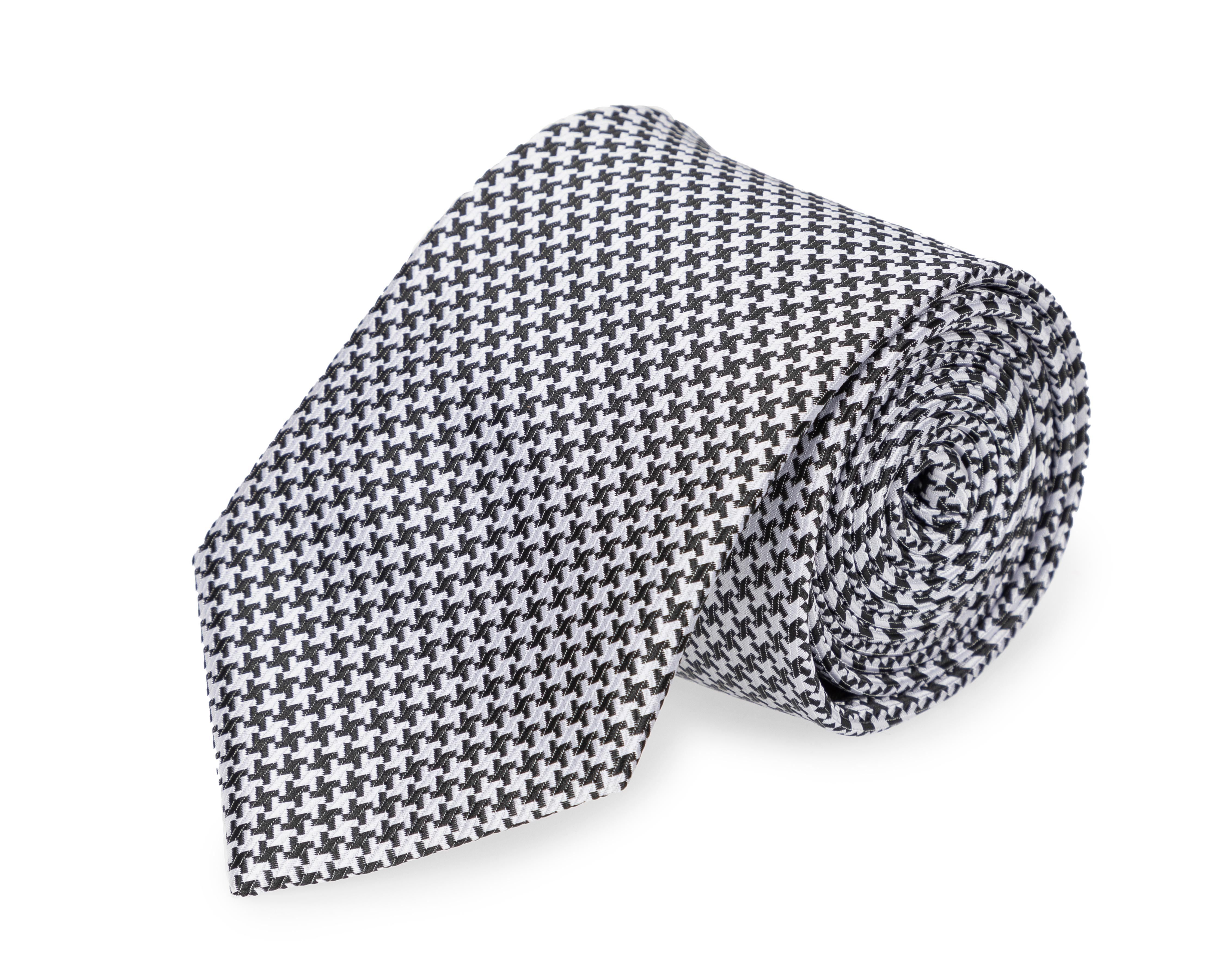 Foto 3 pulgar | Corbata con Print Geométrico Wall Street Negra