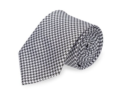 Foto 2 | Corbata con Print Geométrico Wall Street Negra