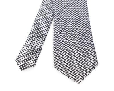 Foto 3 | Corbata con Print Geométrico Wall Street Negra